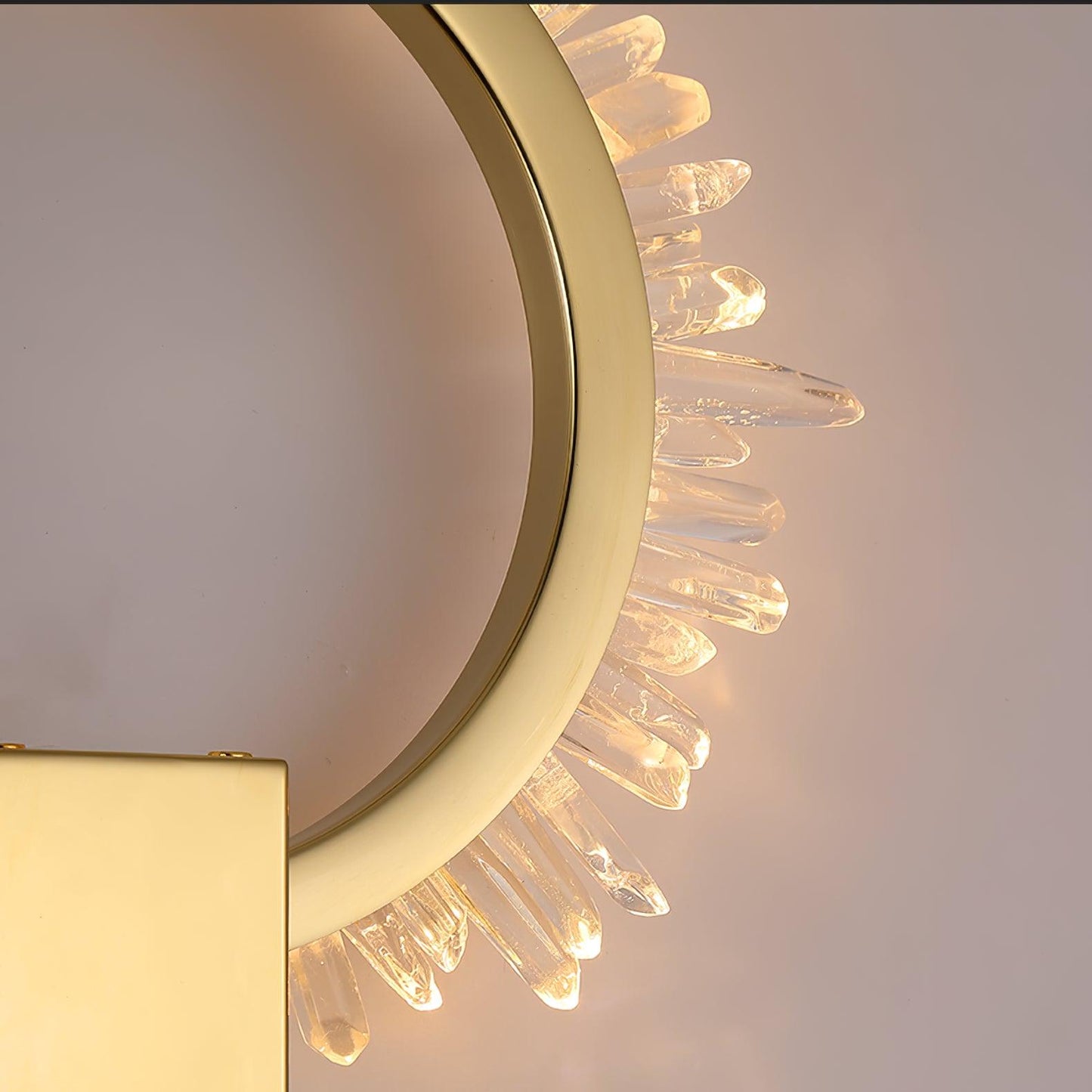 Natural Crystal Wall Lamp - YIOSI