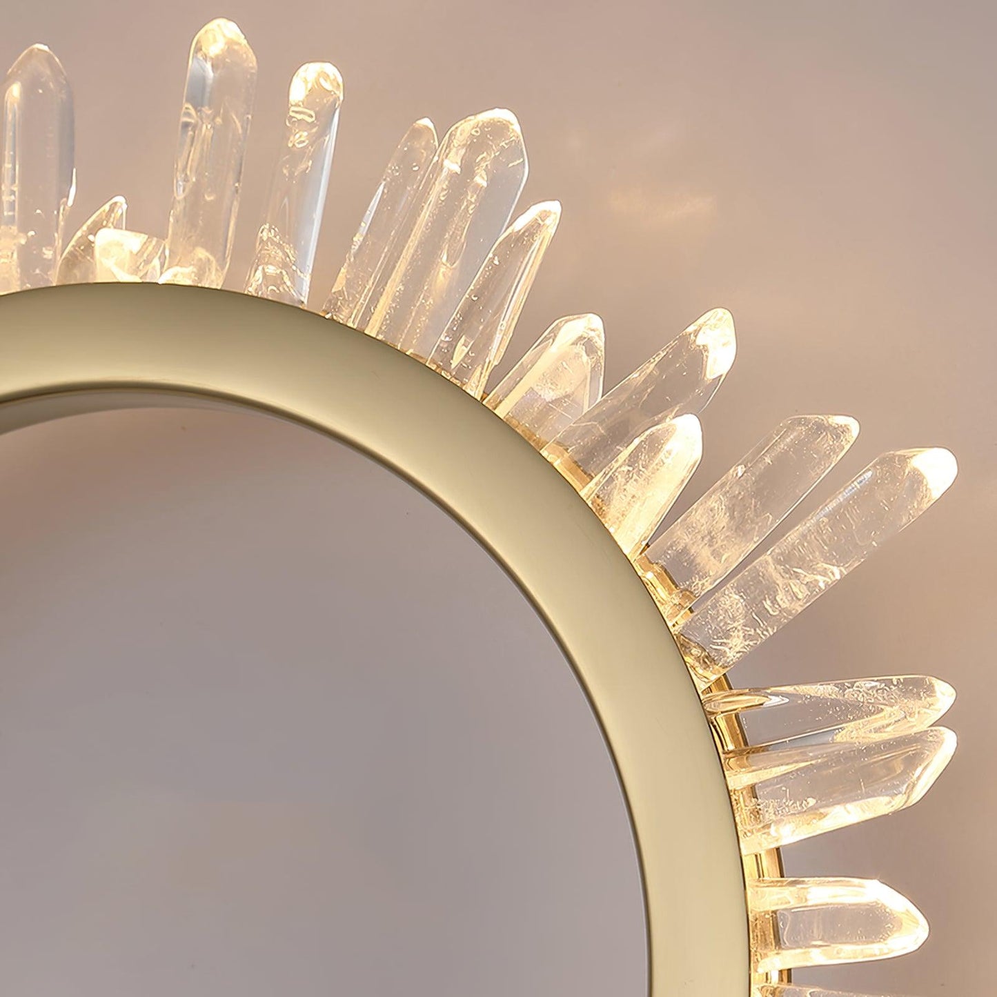 Natural Crystal Wall Lamp - YIOSI