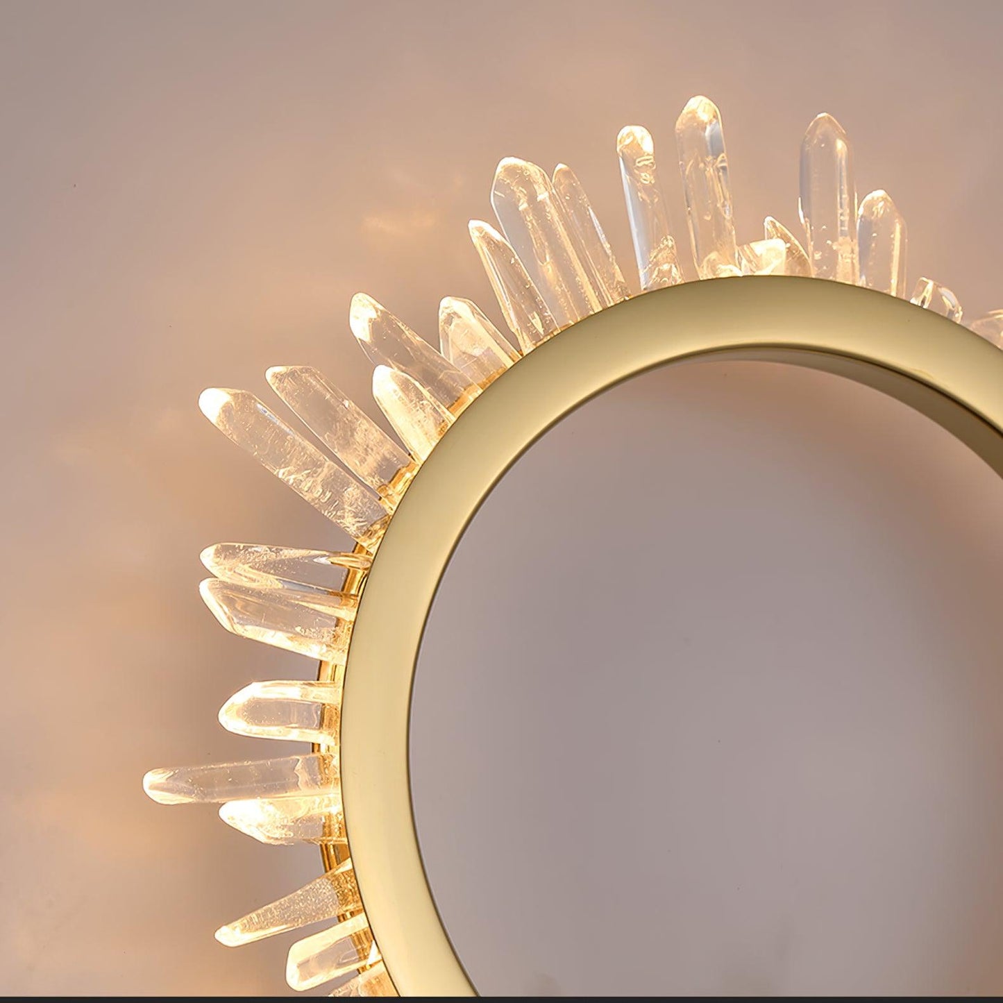 Natural Crystal Wall Lamp - YIOSI