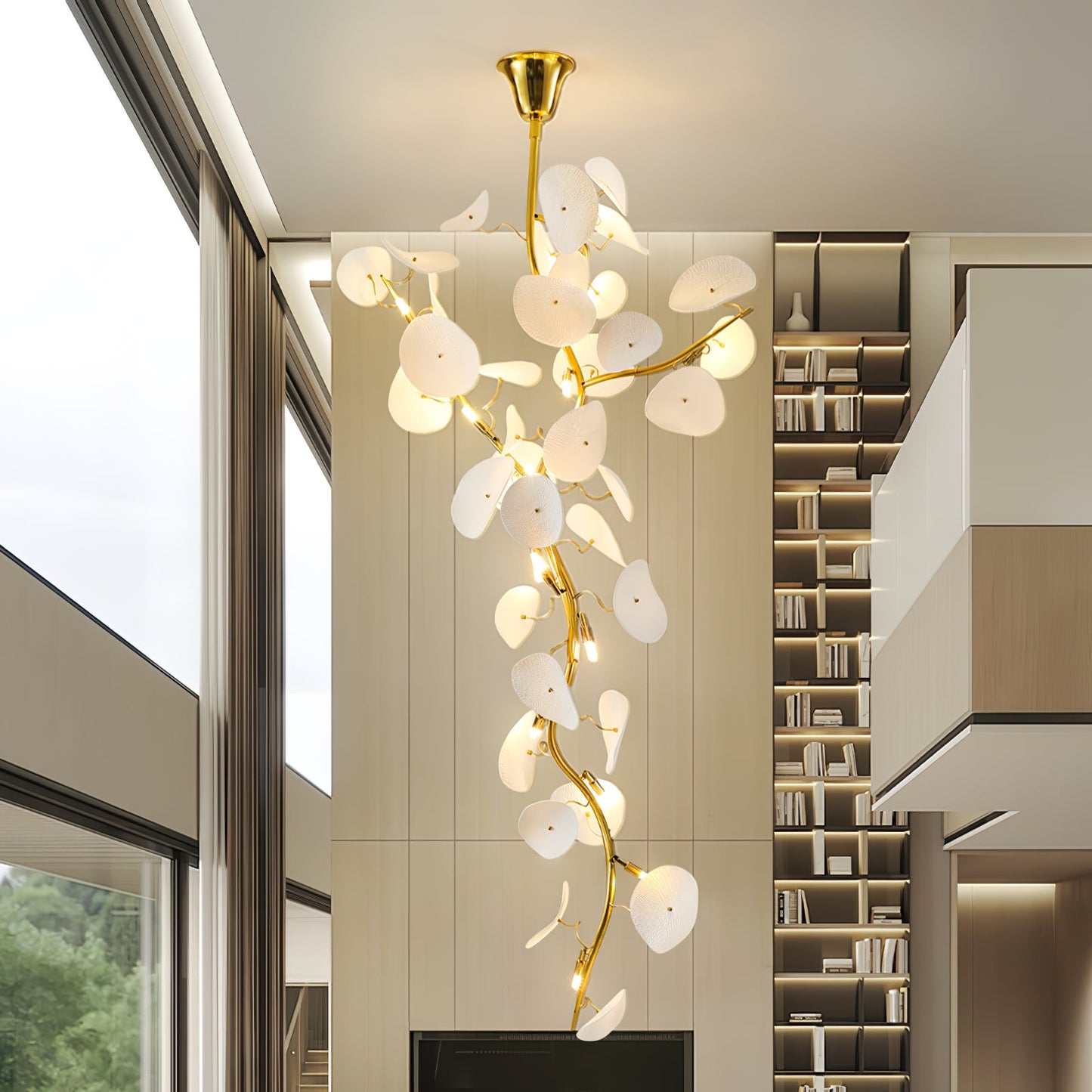 Nebula Petal Chandelier - YIOSI
