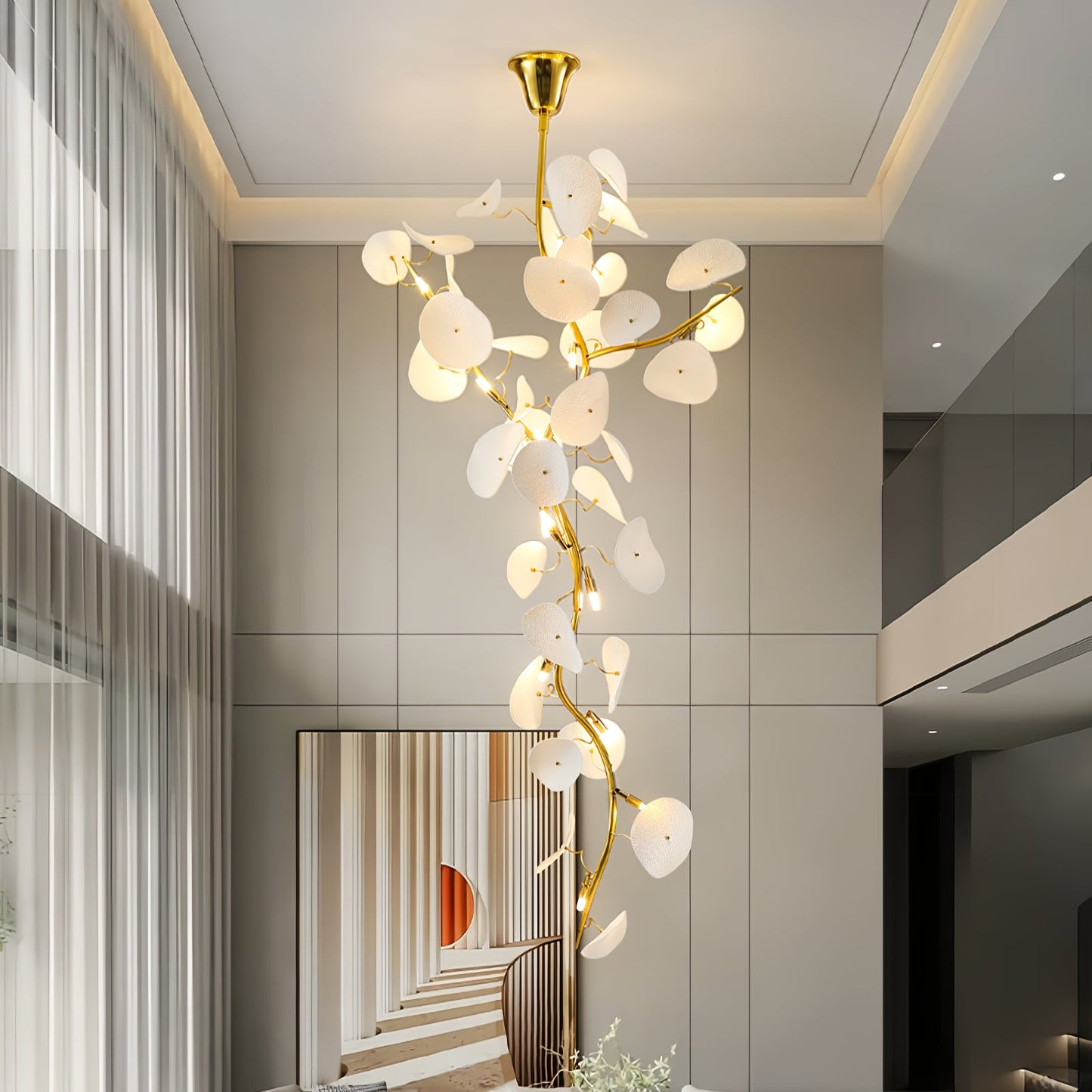 Nebula Petal Chandelier - YIOSI