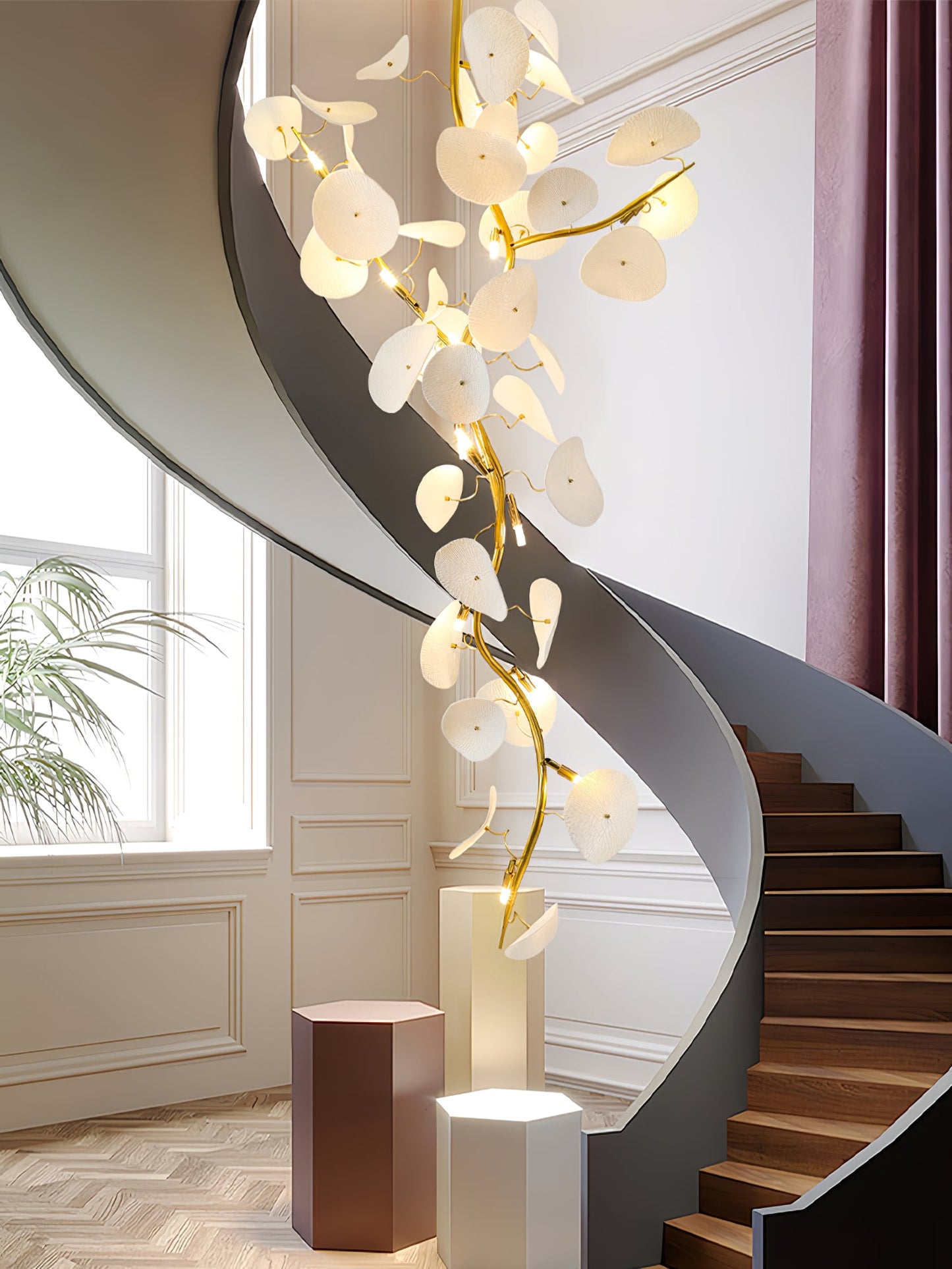 Nebula Petal Chandelier - YIOSI