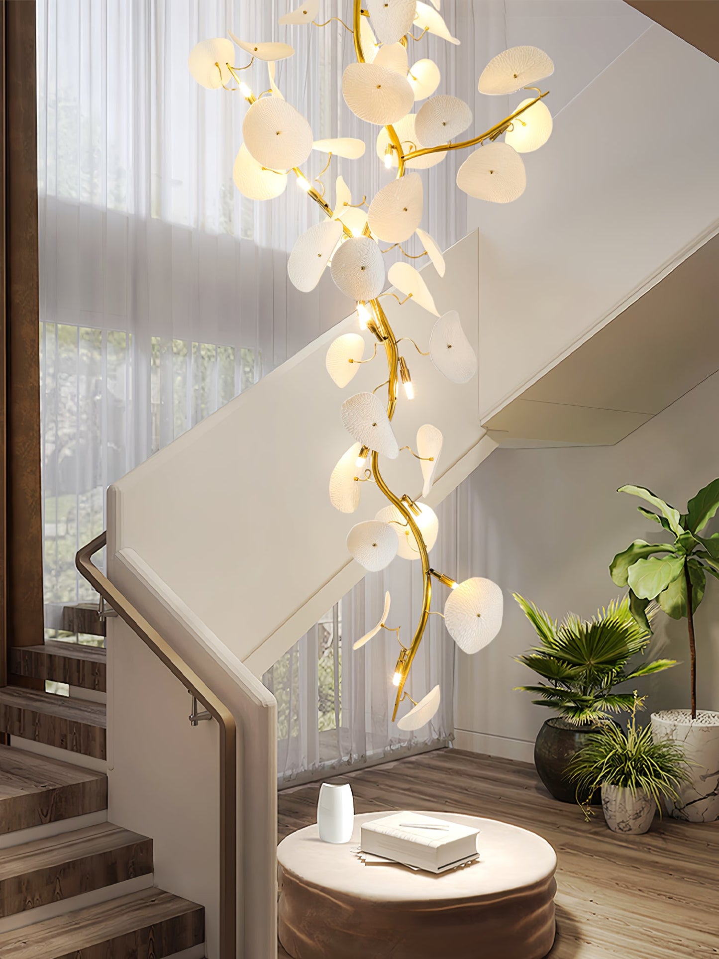 Nebula Petal Chandelier - YIOSI