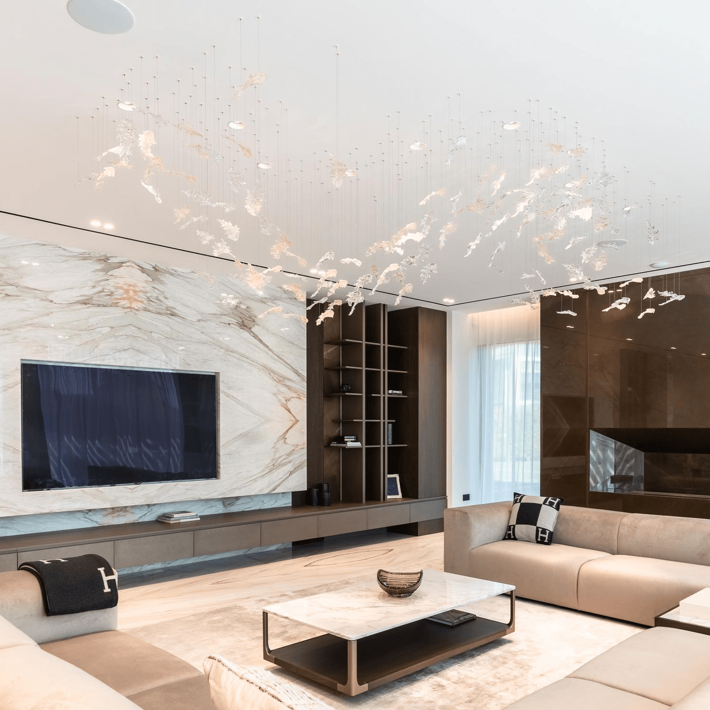 Nectar Leaves Chandelier - YIOSI