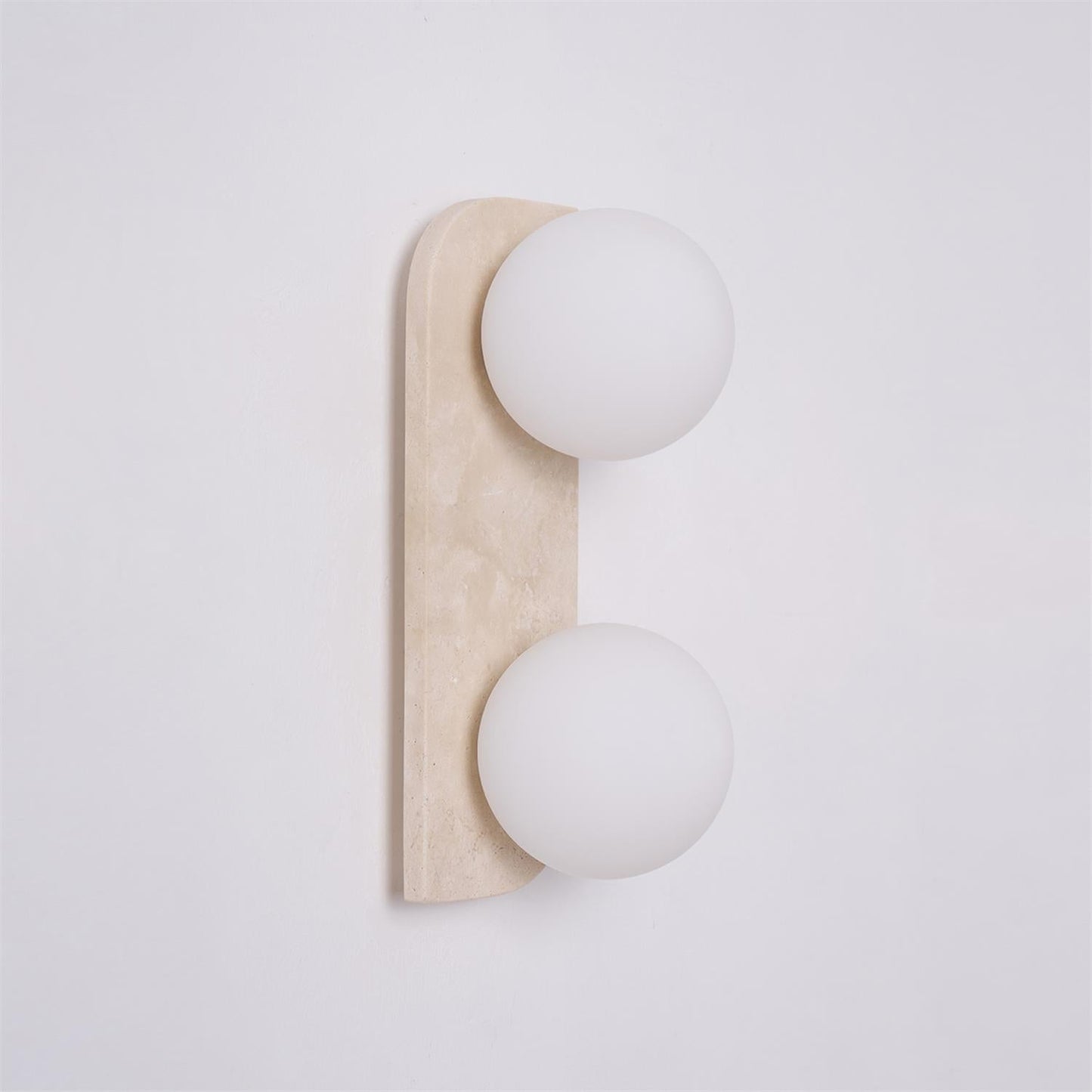 Elysian Travertine Plug - in Wall Light - YIOSI