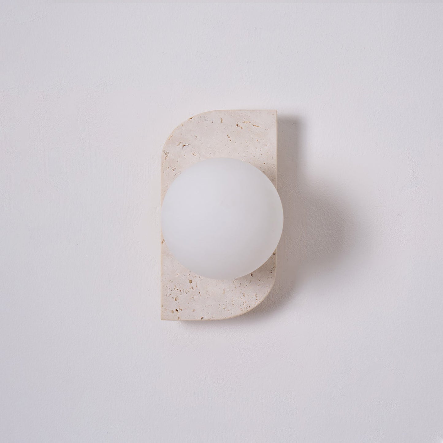 Elysian Travertine Plug - in Wall Light - YIOSI