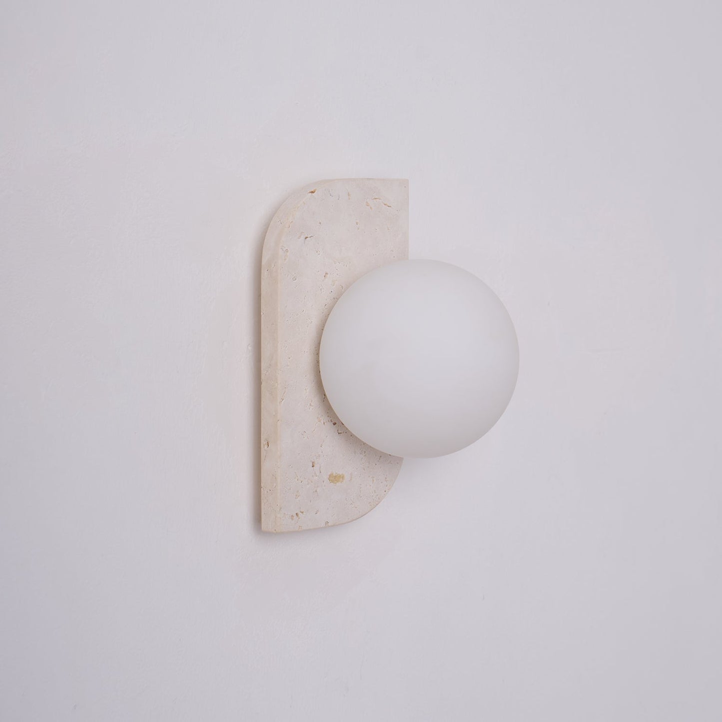 Elysian Travertine Plug - in Wall Light - YIOSI