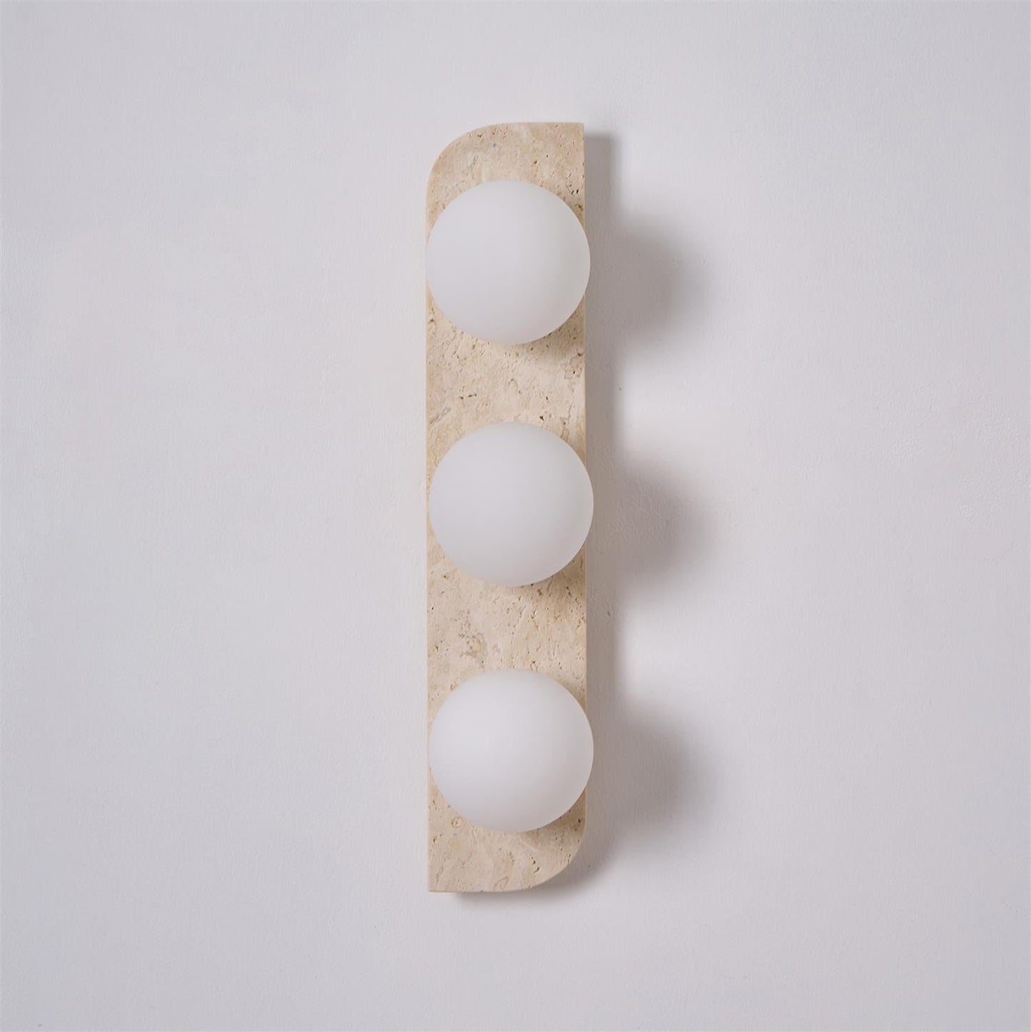Elysian Travertine Plug - in Wall Light - YIOSI