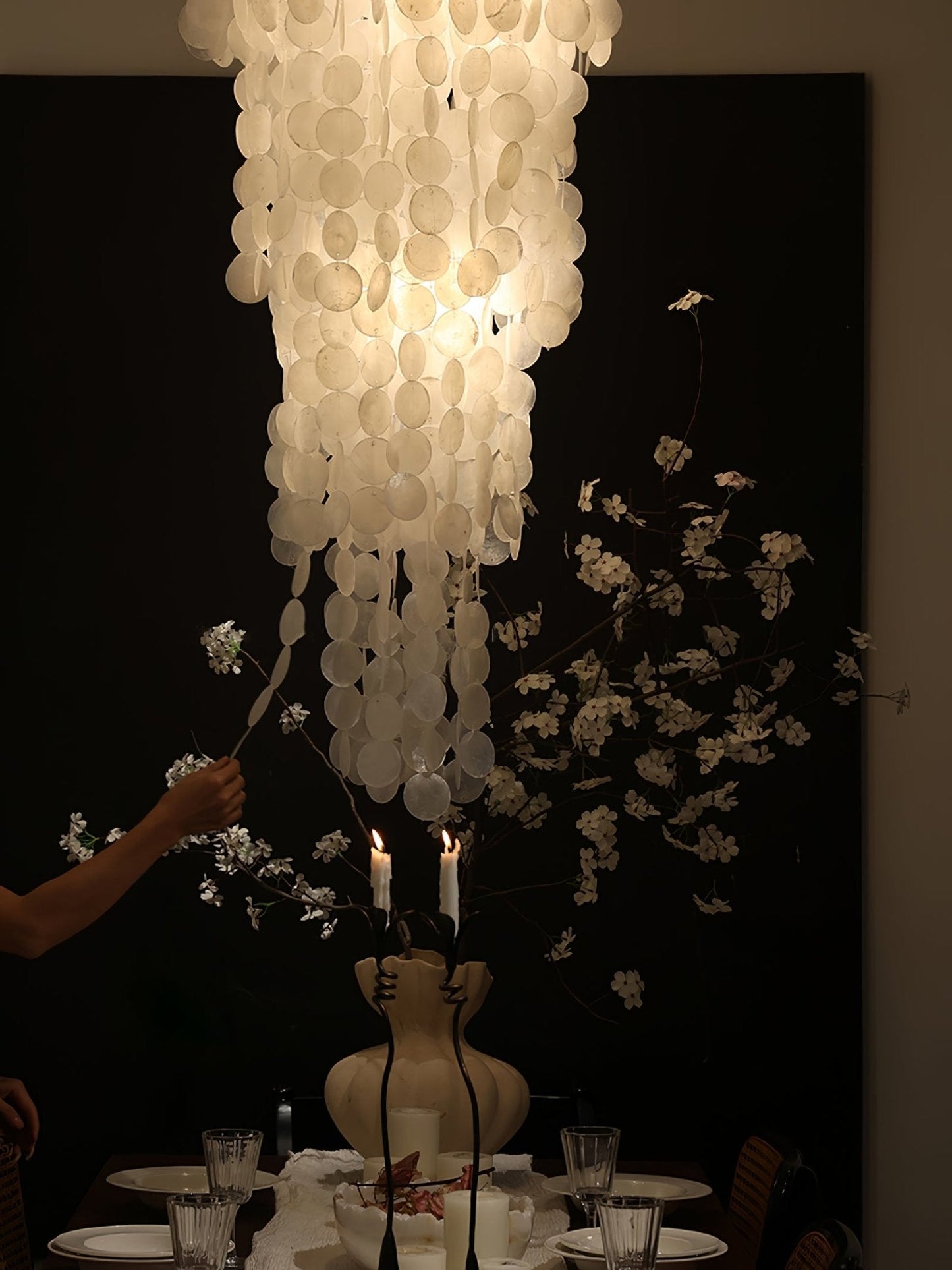 Nerida Shell Chandelier - YIOSI