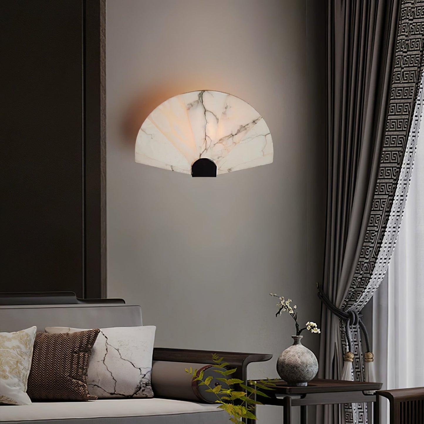 Nevora Alabaster Wall Lamp - YIOSI