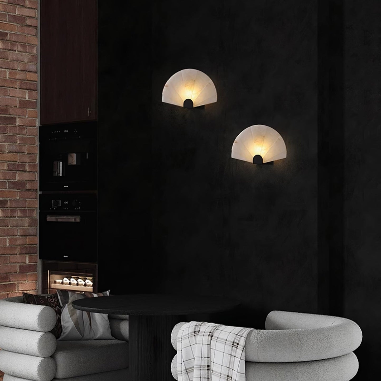 Nevora Alabaster Table Lamp - YIOSI