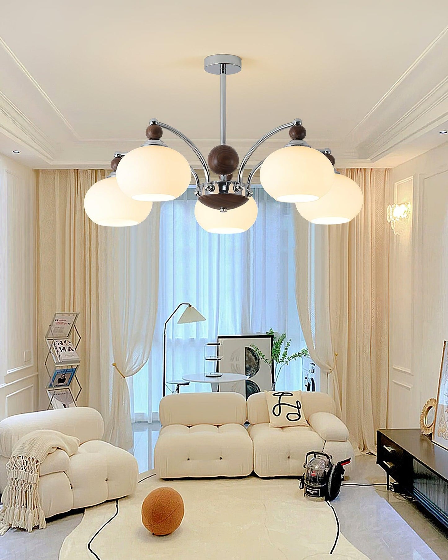 Noir Larenta Chandelier - YIOSI
