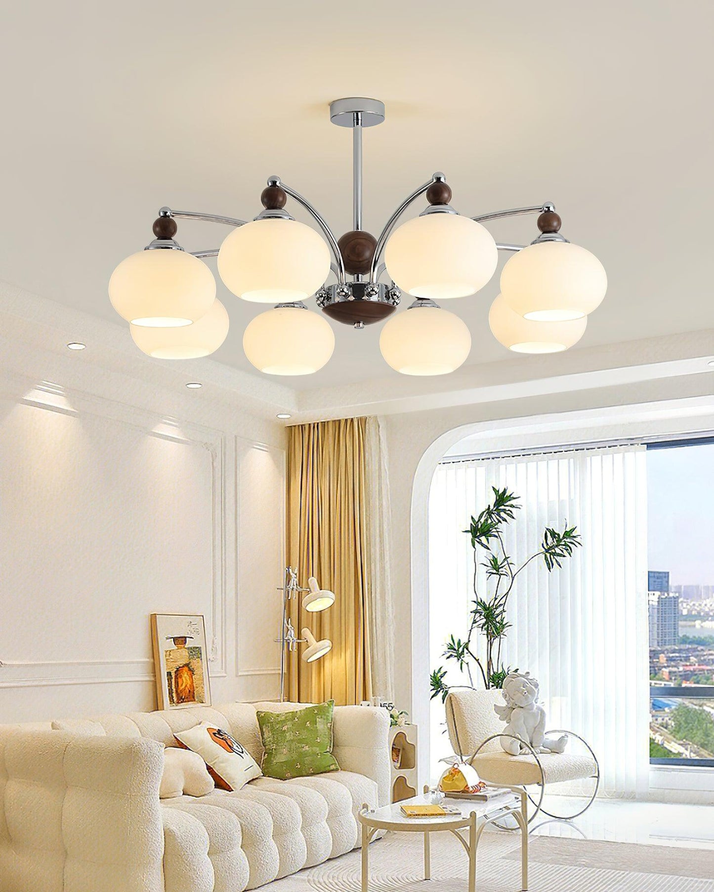 Noir Larenta Chandelier - YIOSI