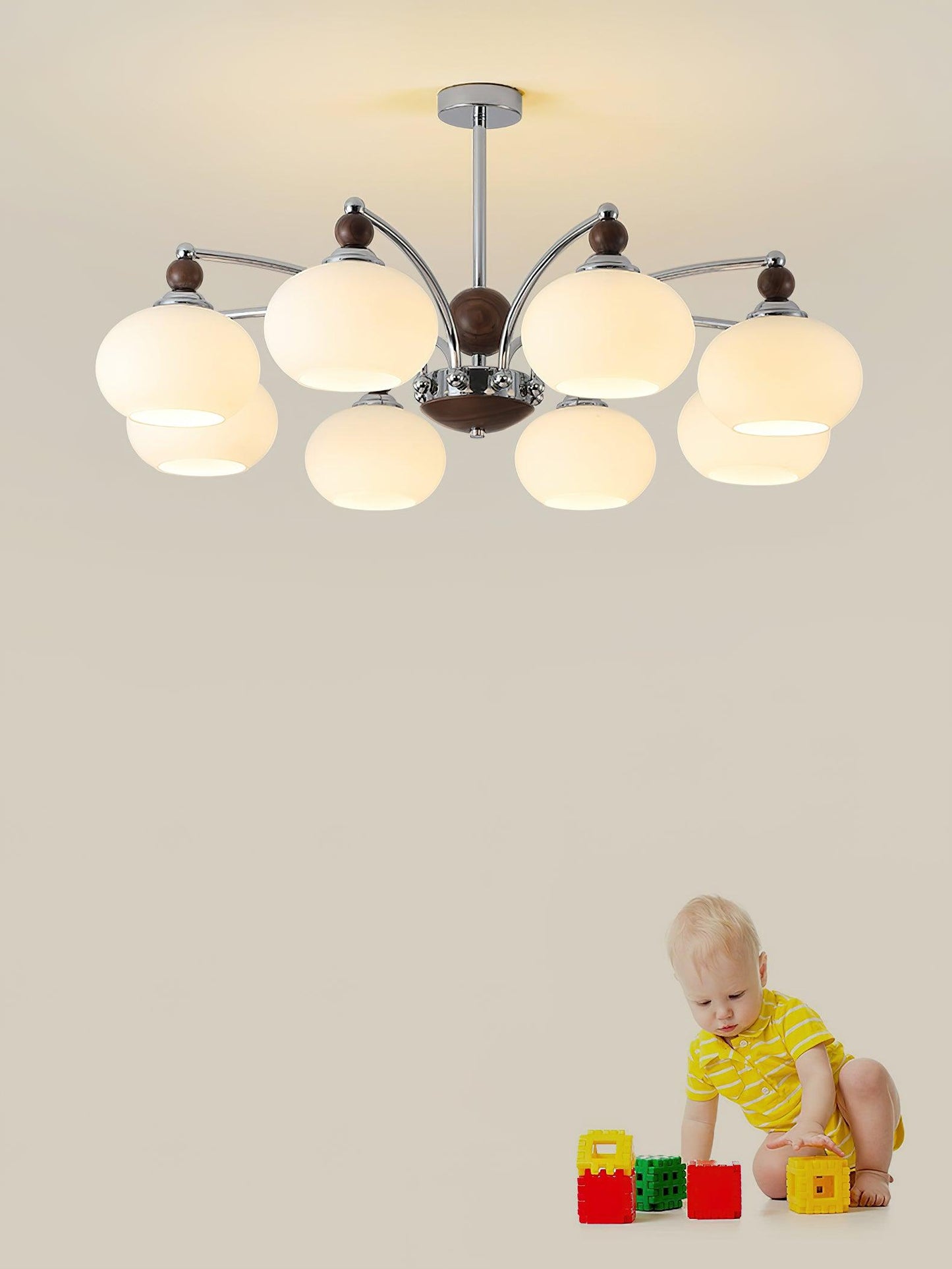 Noir Larenta Chandelier - YIOSI