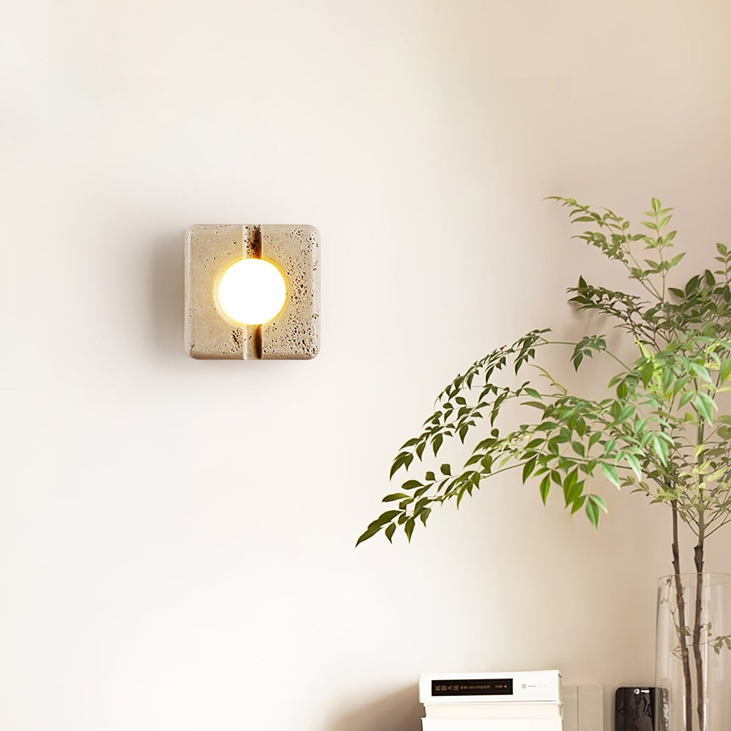Nora Travertine Wall Light - YIOSI