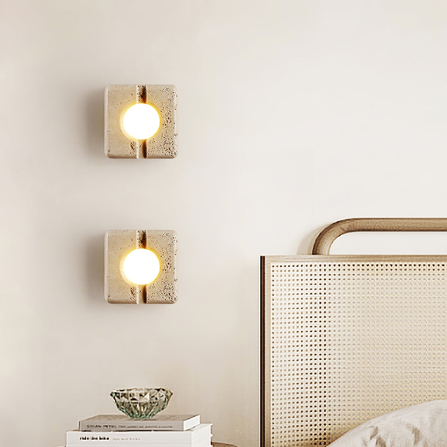 Nora Travertine Wall Light - YIOSI