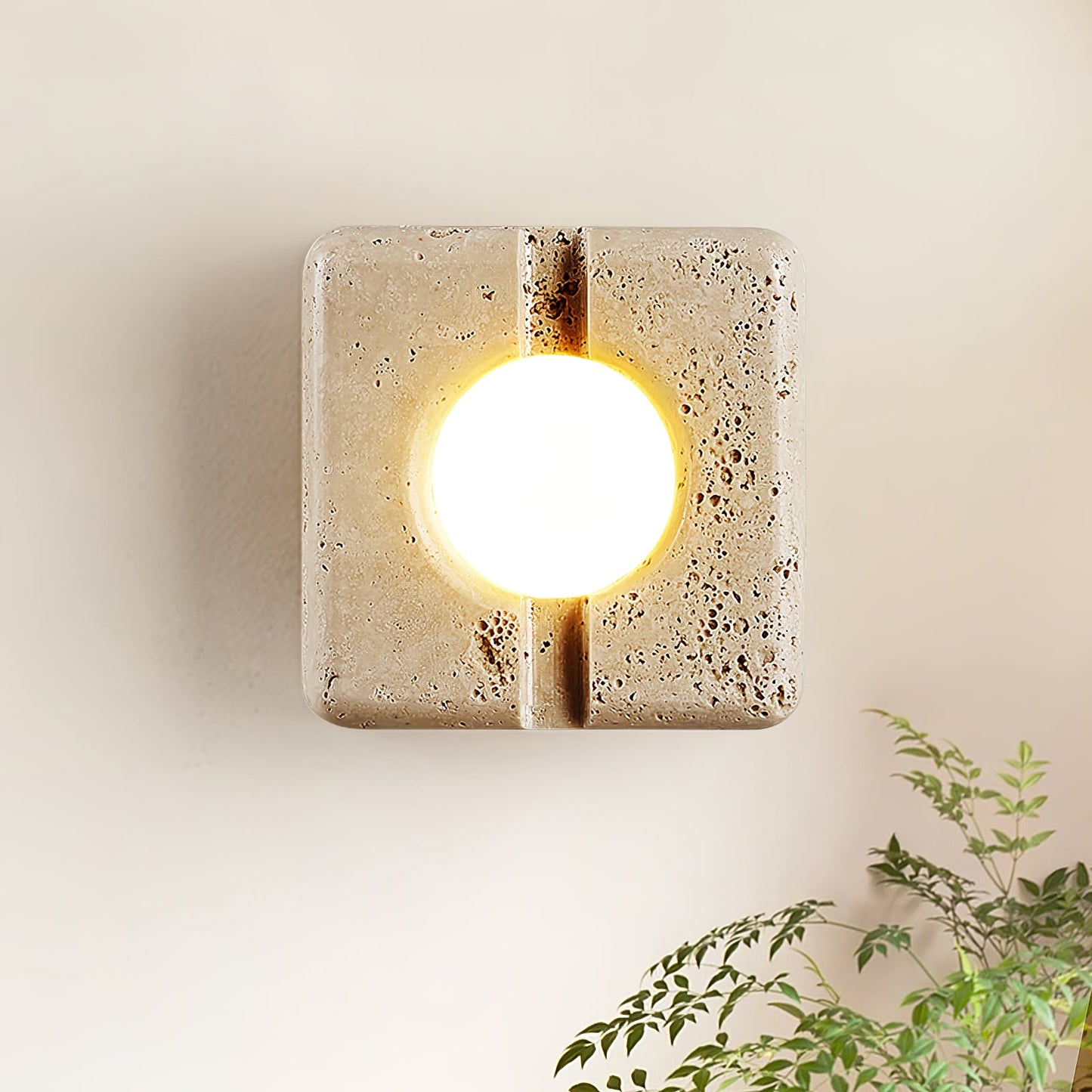Nora Travertine Wall Light - YIOSI