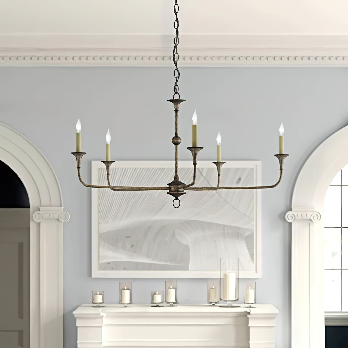 Elara Candle Chandelier - YIOSI