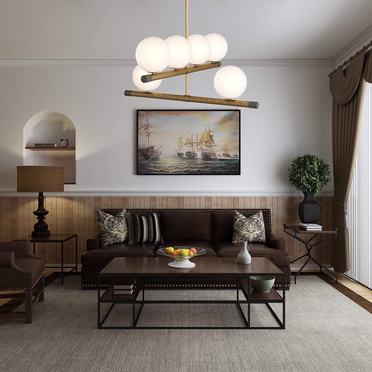 Nova Linear Chandelier - YIOSI