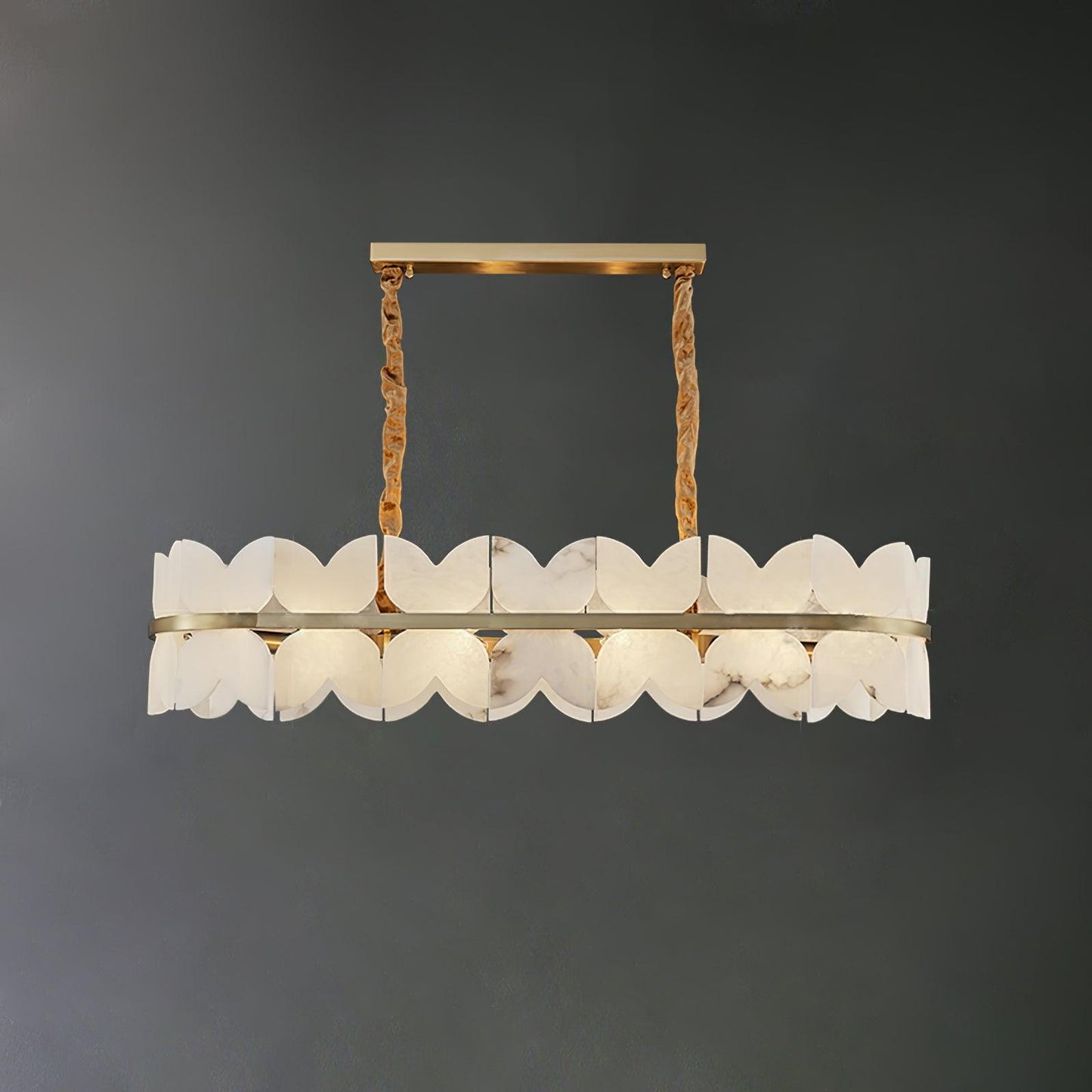 Alabaster Cloudscape Chandelier - YIOSI