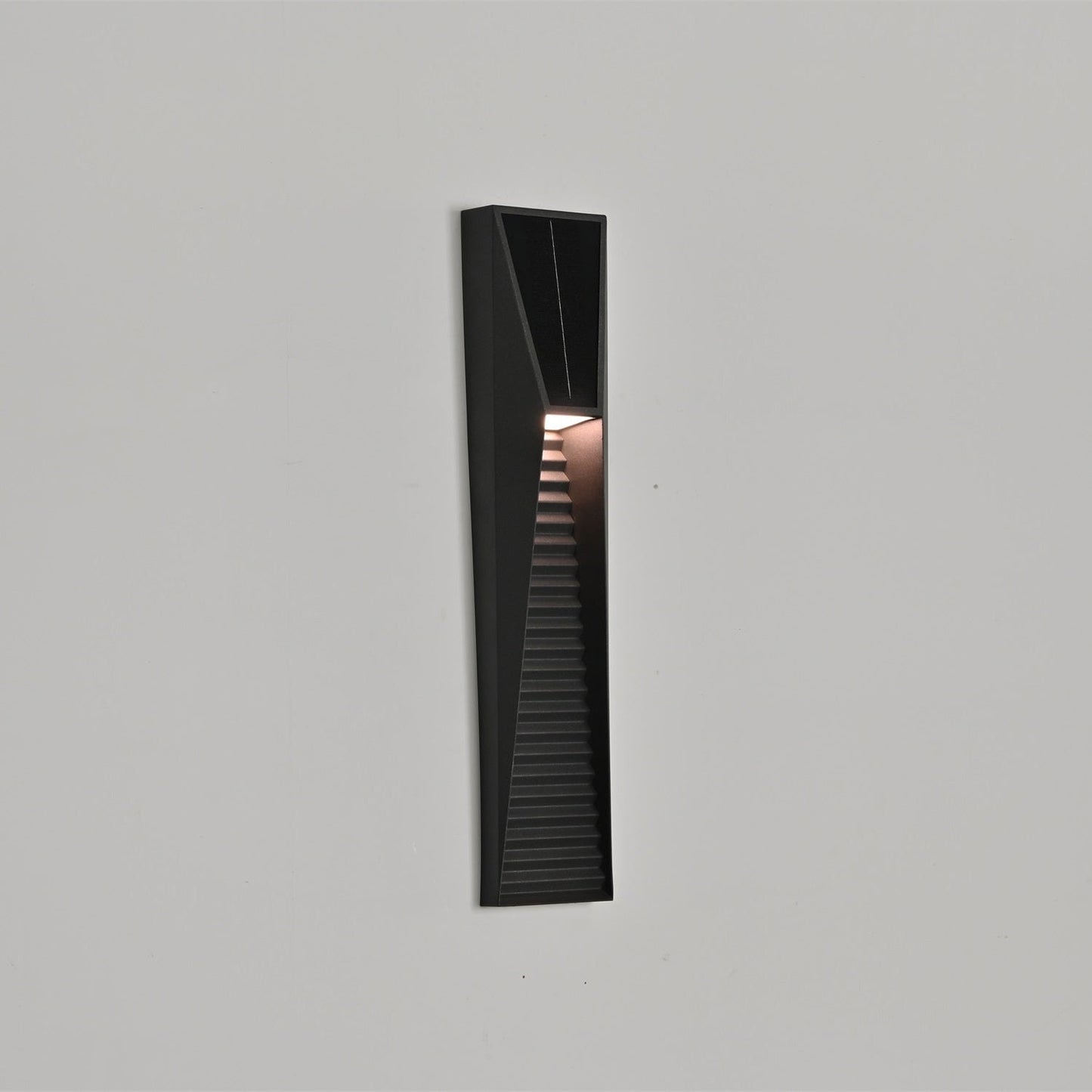 Obsidian Path Solar Outdoor Wall Light - YIOSI