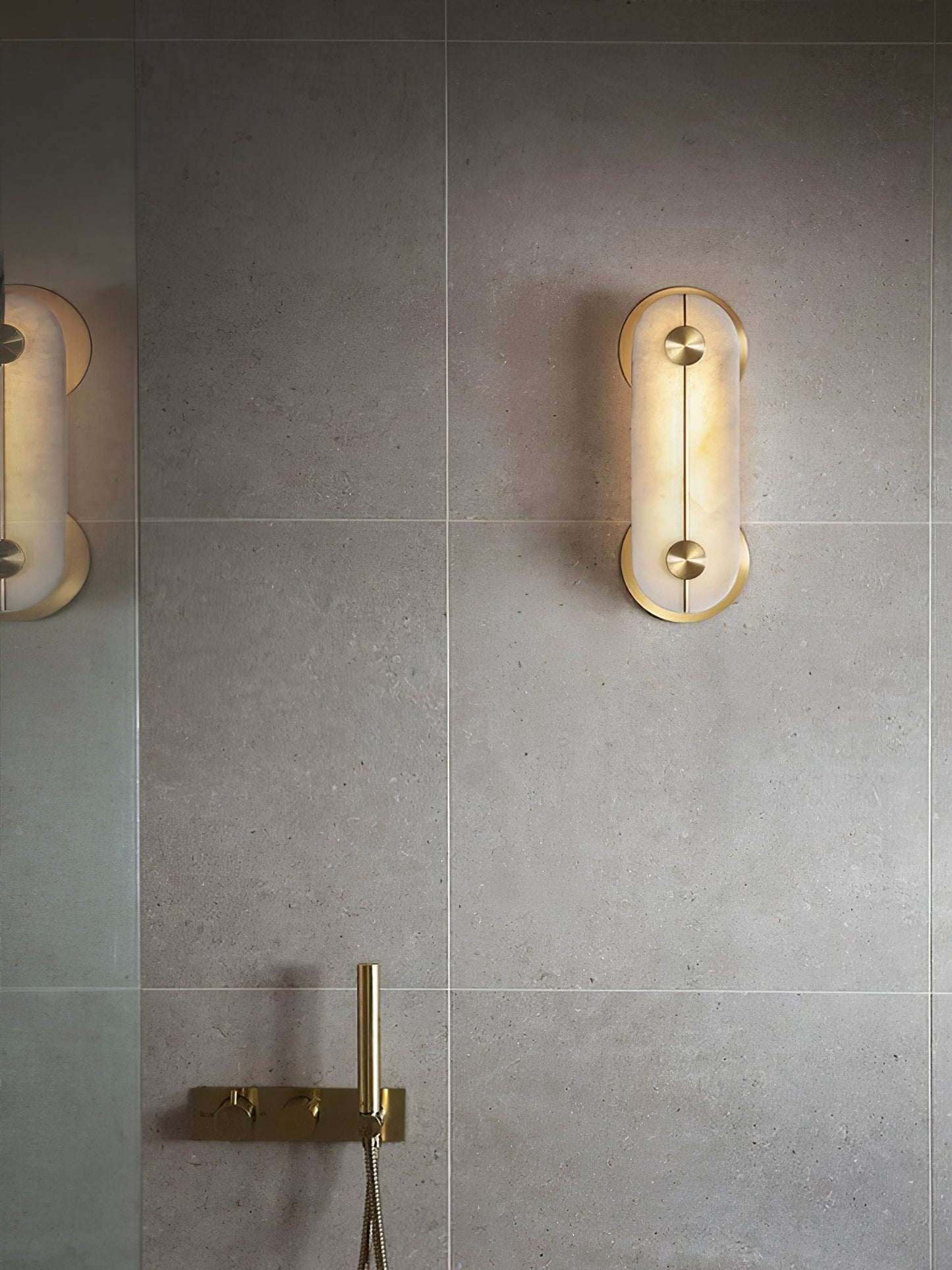 Obvara Alabaster Wall Light - YIOSI