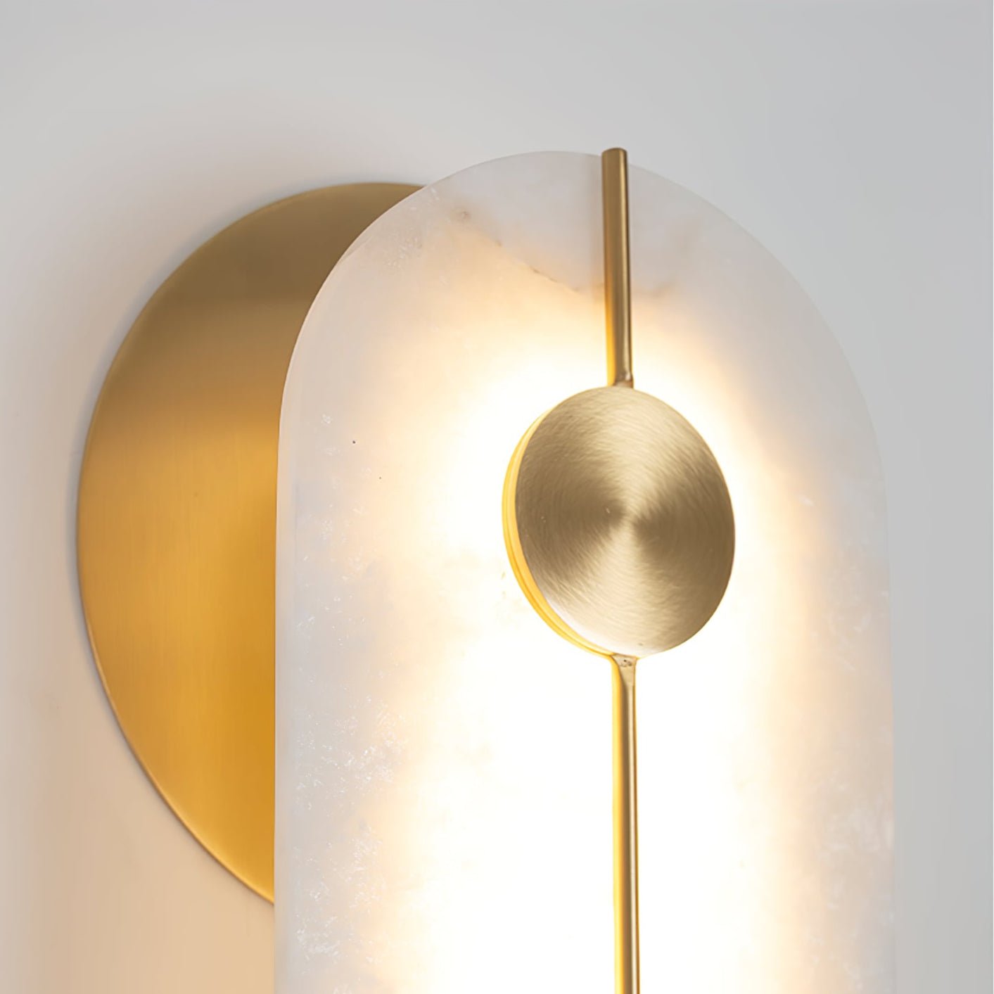 Obvara Alabaster Wall Light - YIOSI