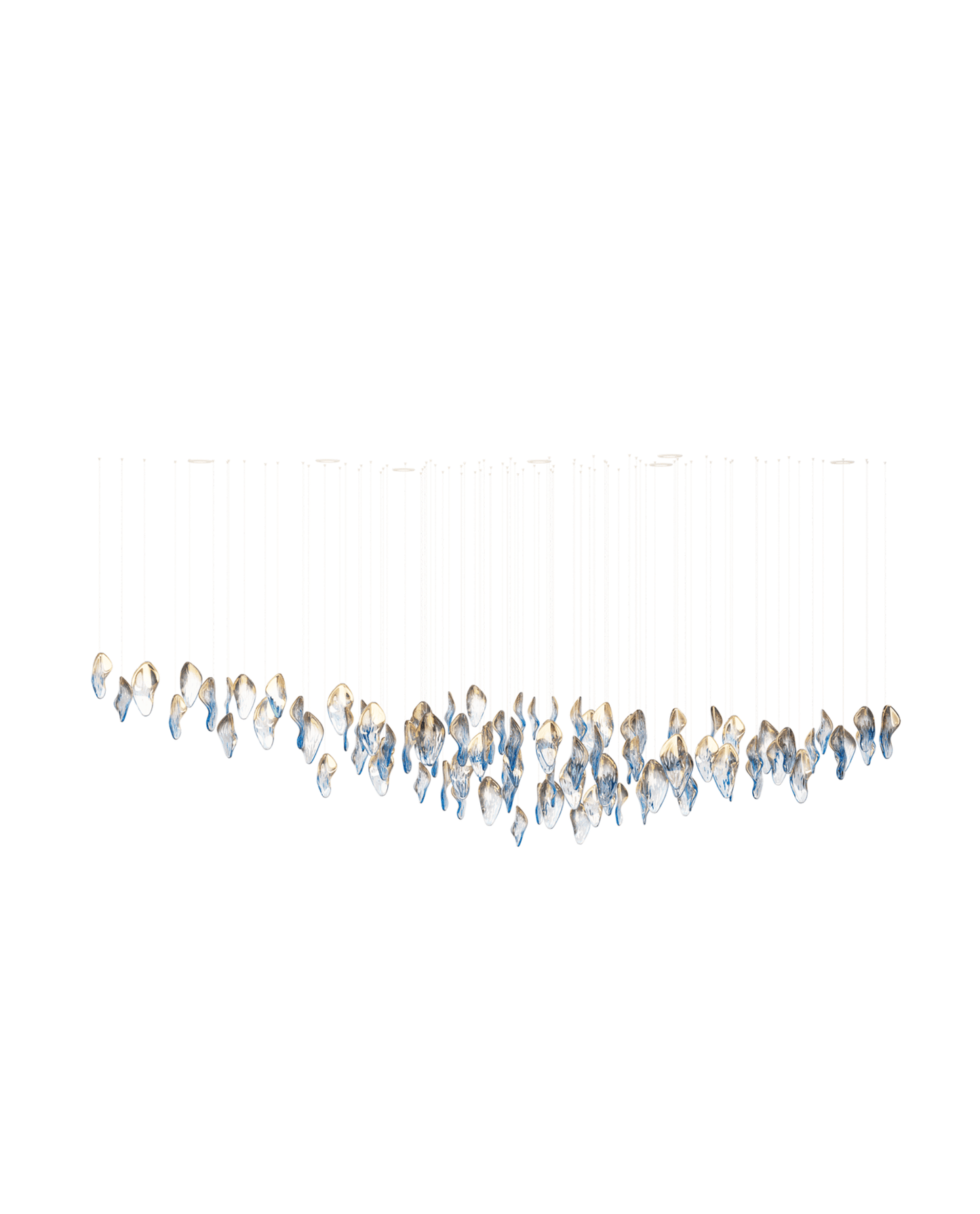 Ocean Drift Blown Glass Customize Chandelier - YIOSI