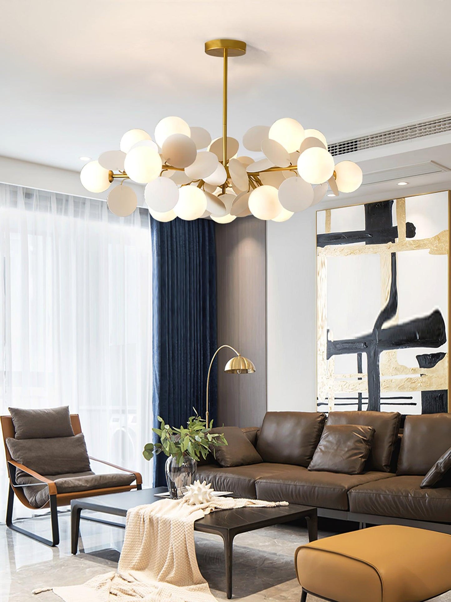 Off White Tree Chandelier - YIOSI