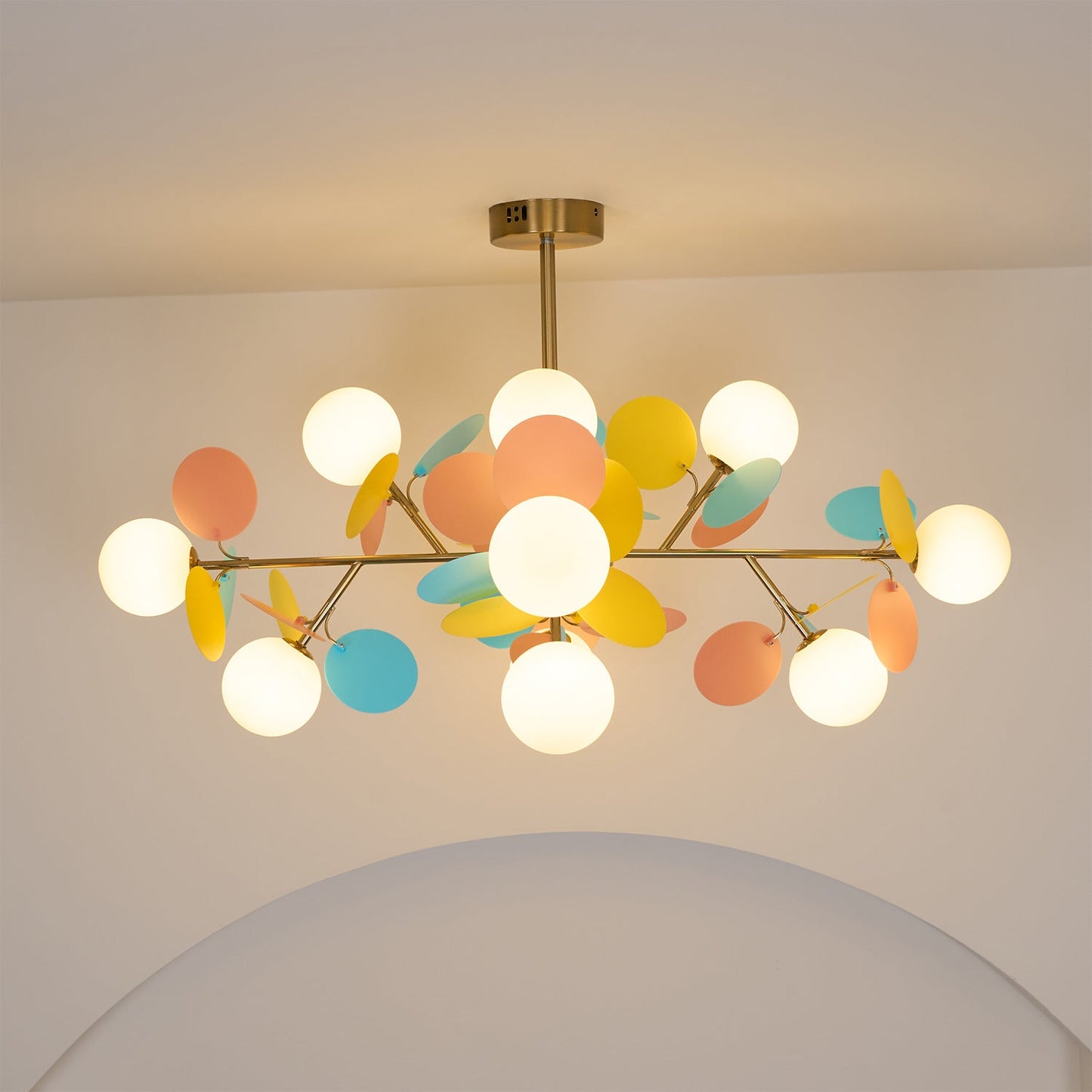 Off White Tree Chandelier - YIOSI