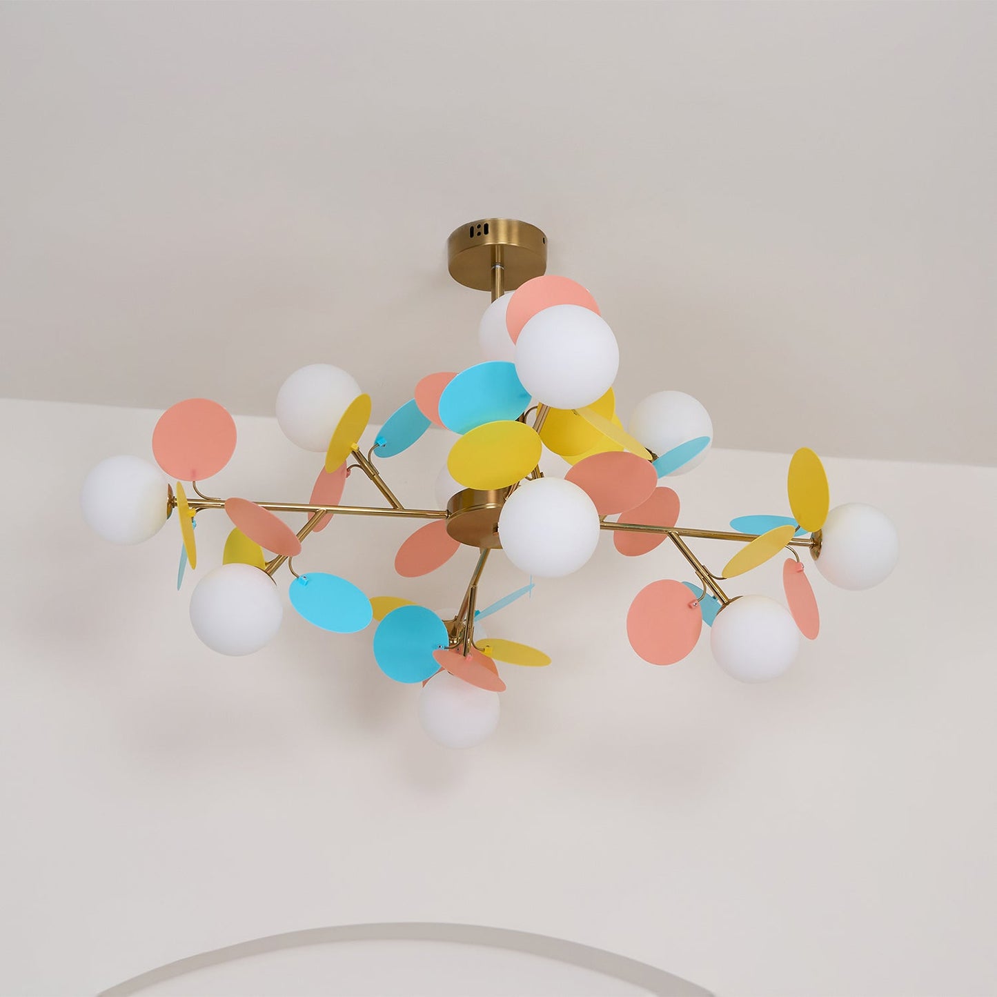 Off White Tree Chandelier - YIOSI
