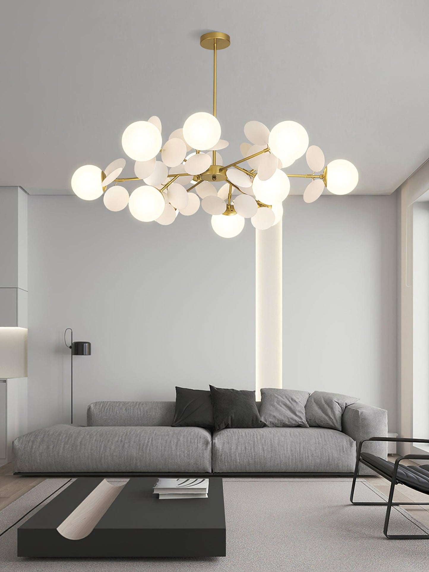 Off White Tree Chandelier - YIOSI