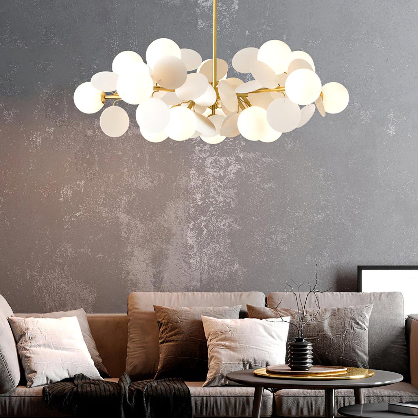 Off White Tree Chandelier - YIOSI