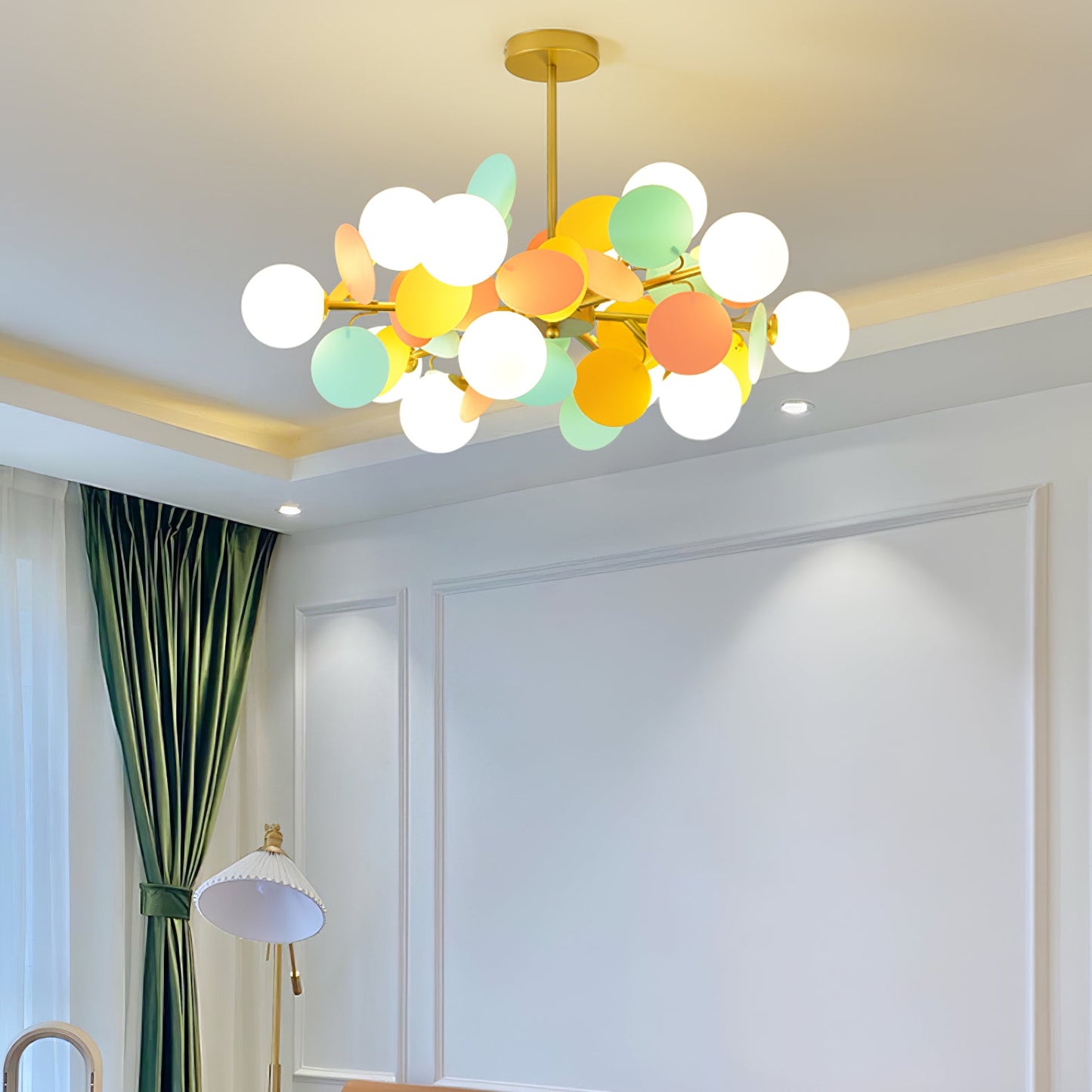 Off White Tree Chandelier - YIOSI