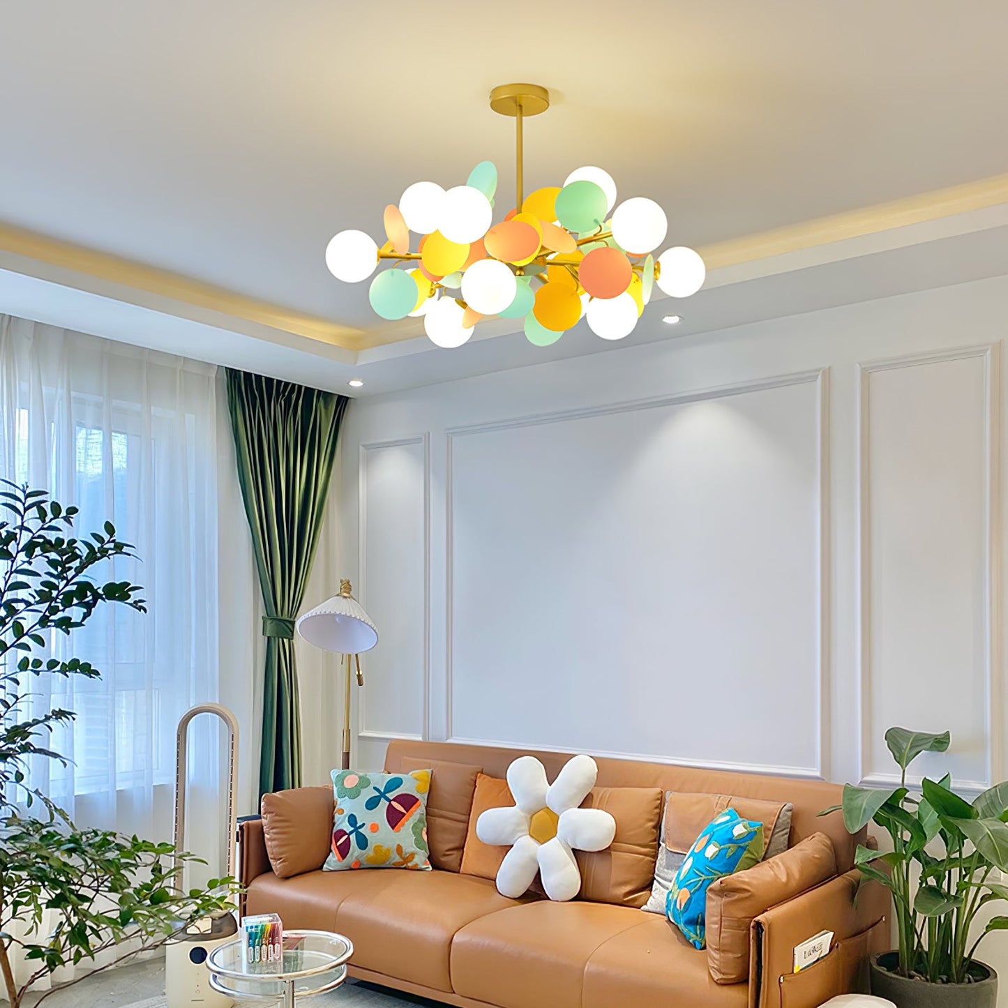 Off White Tree Chandelier - YIOSI