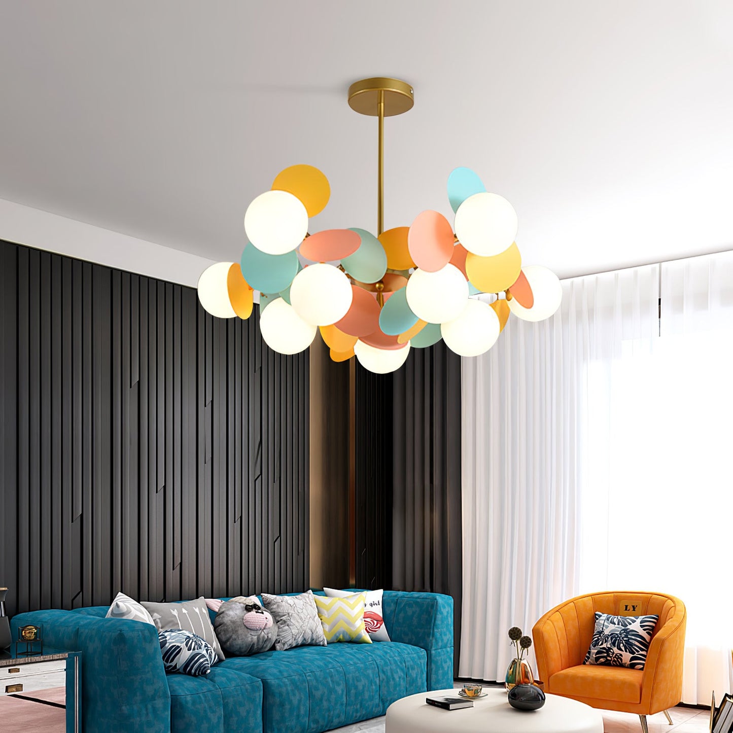 Off White Tree Chandelier - YIOSI