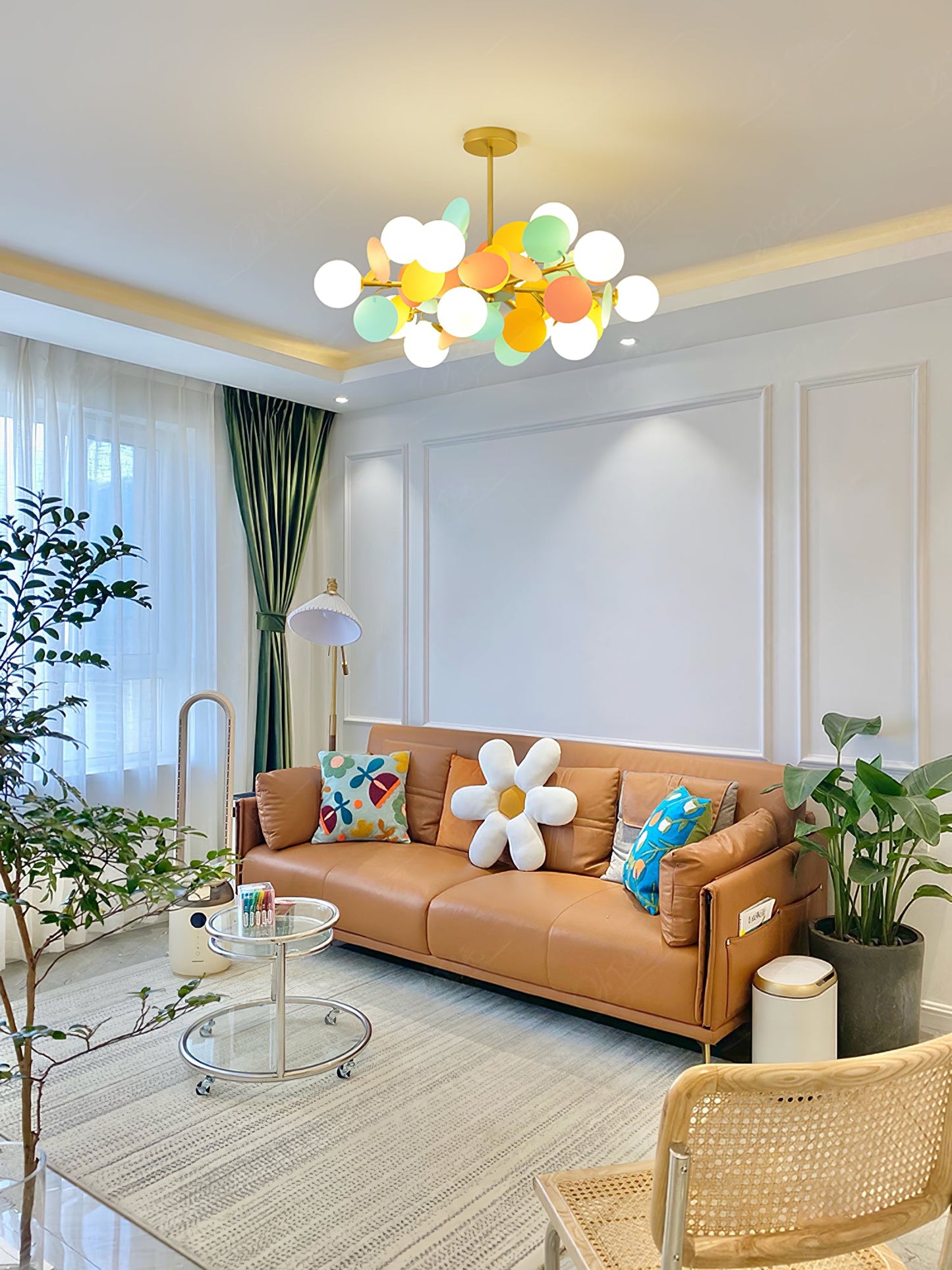 Off White Tree Chandelier - YIOSI