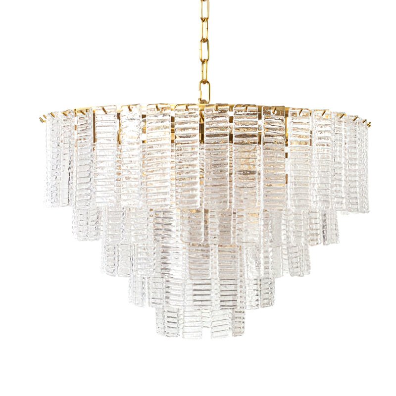 Opalora Pink Murano Chandelier - YIOSI