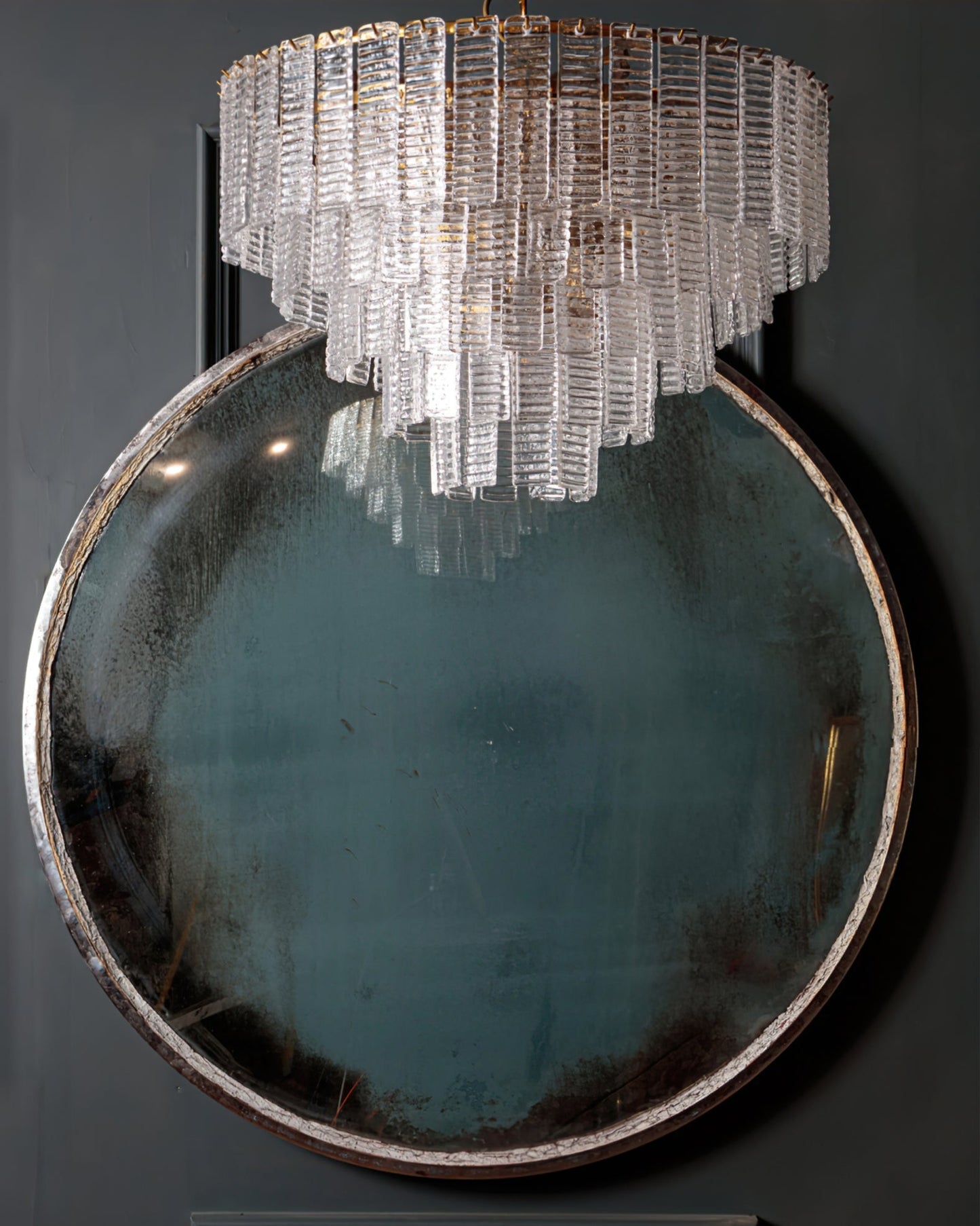 Opalora Pink Murano Chandelier - YIOSI