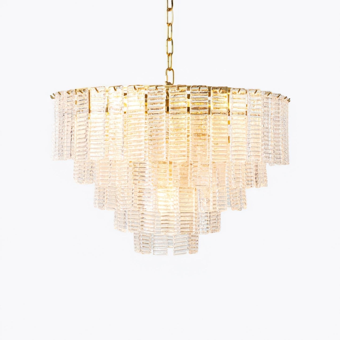Opalora Pink Murano Chandelier - YIOSI