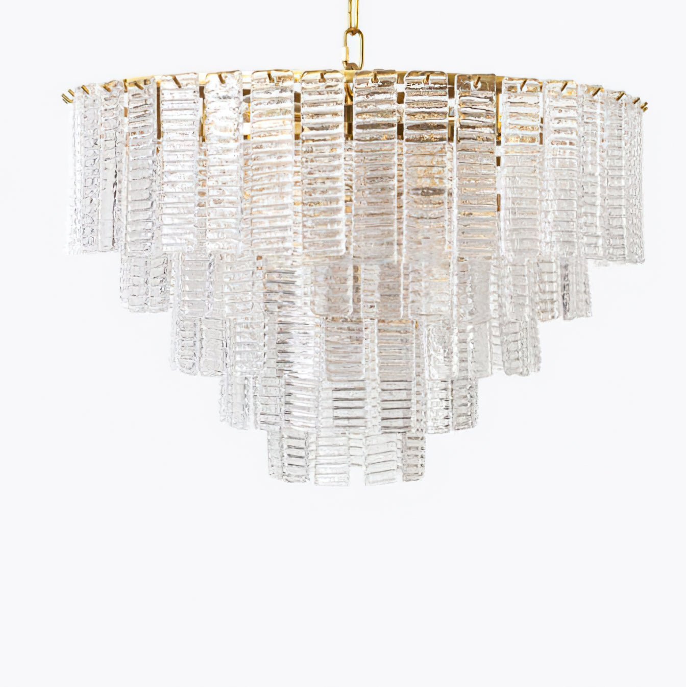 Opalora Pink Murano Chandelier - YIOSI