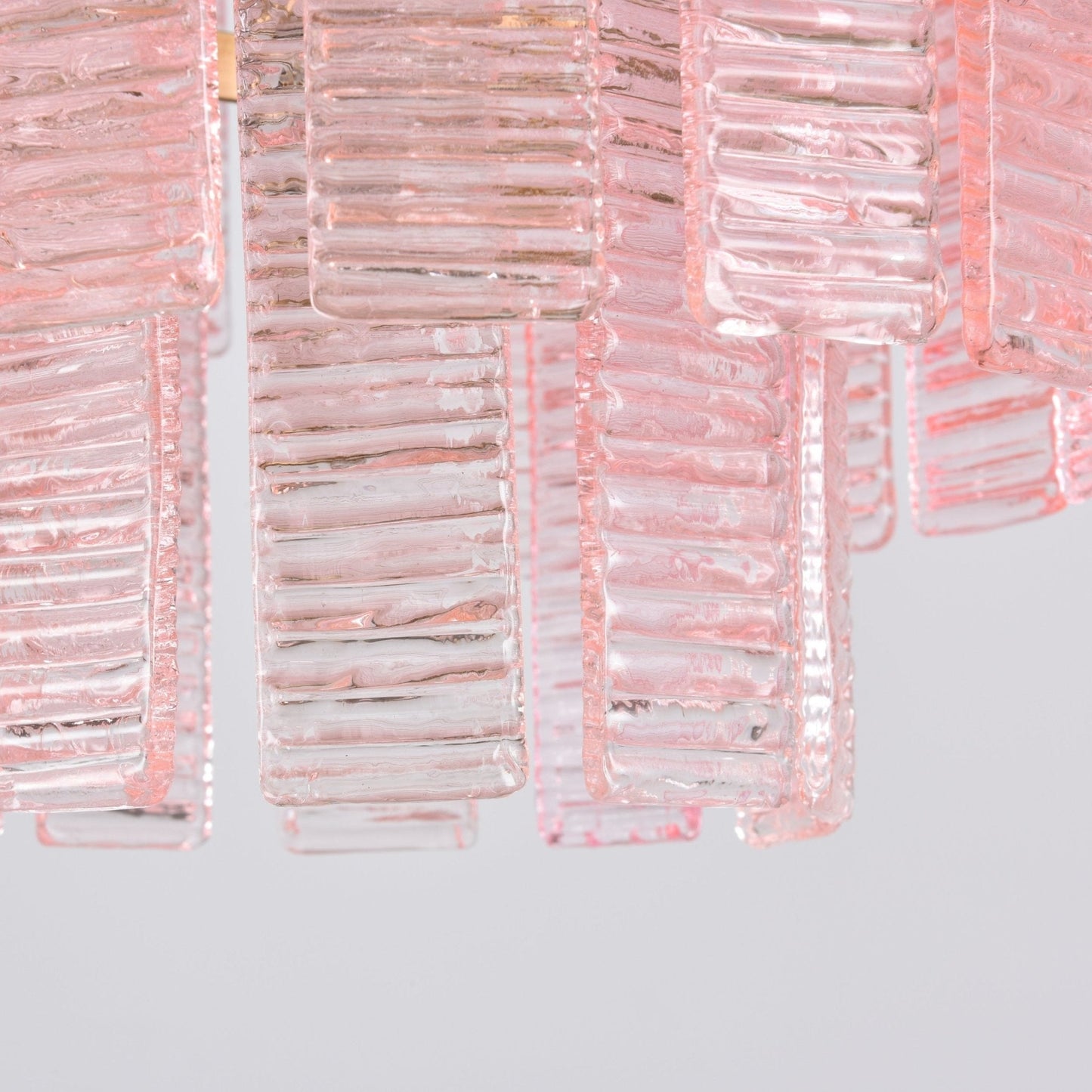 Opalora Pink Murano Chandelier - YIOSI