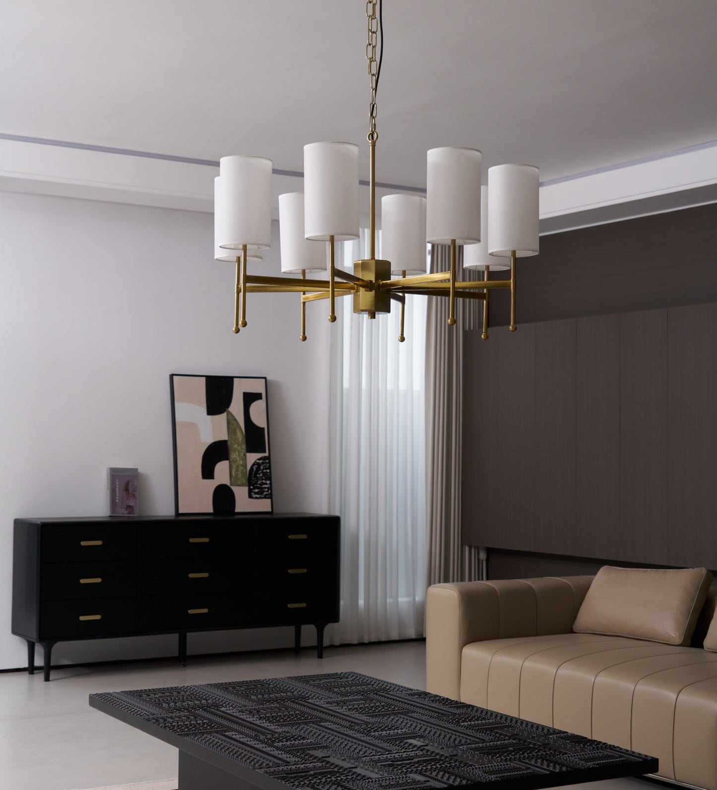 Brilliancess Brass Chandelier - YIOSI
