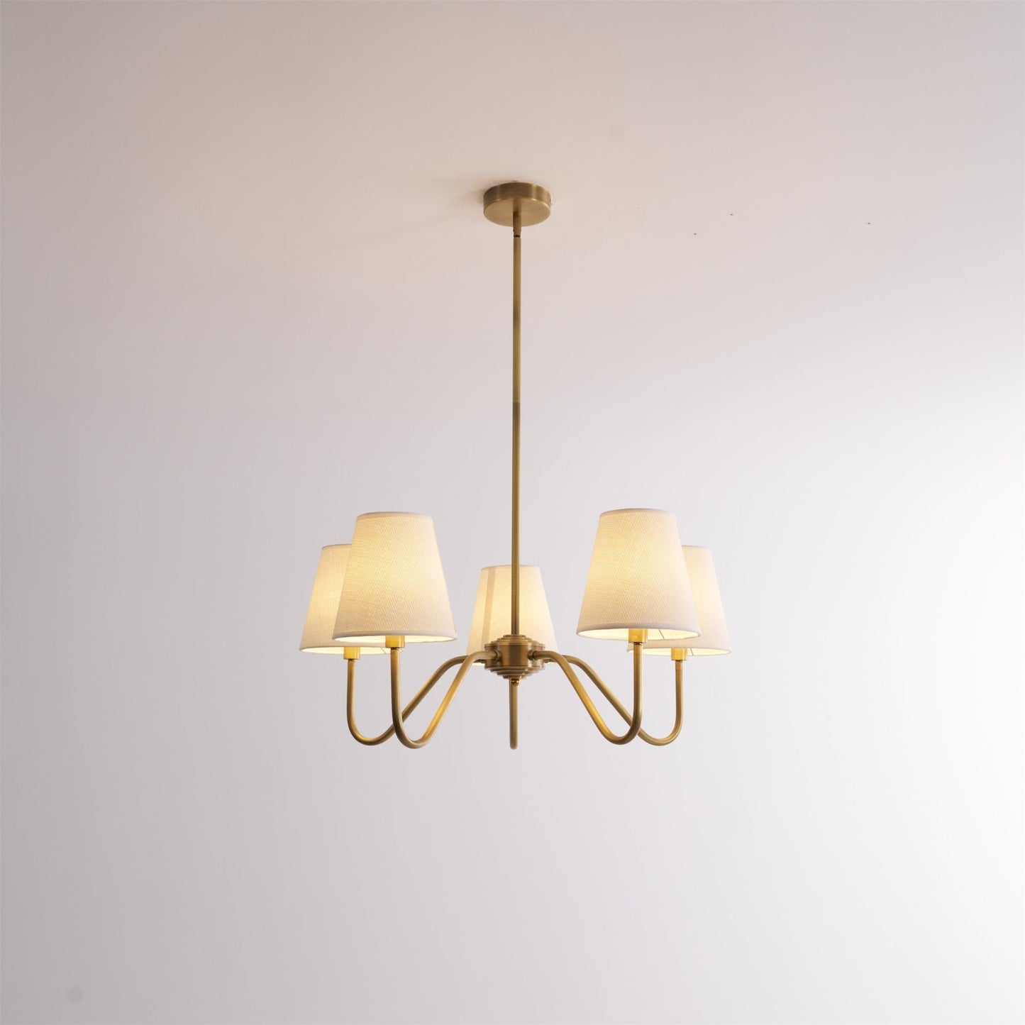 Opaluxe Brass Chandelier - YIOSI
