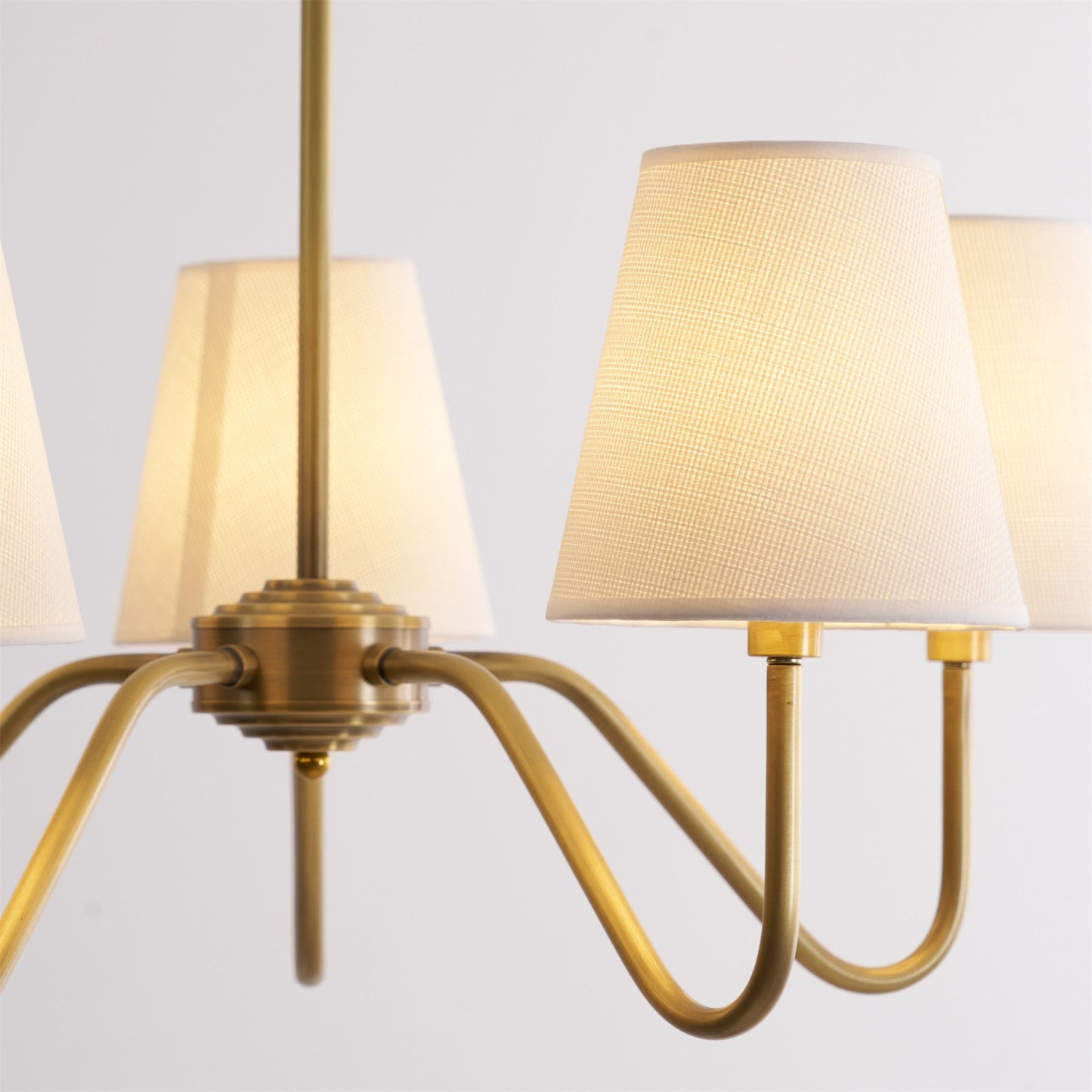 Opaluxe Brass Chandelier - YIOSI