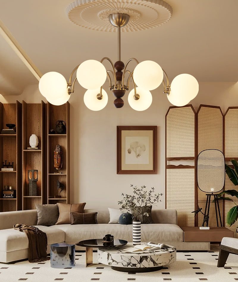 Orbital Curve Chandelier - YIOSI