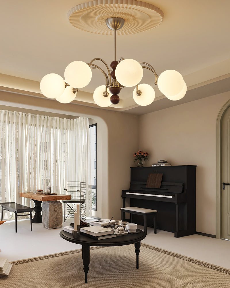 Orbital Curve Chandelier - YIOSI