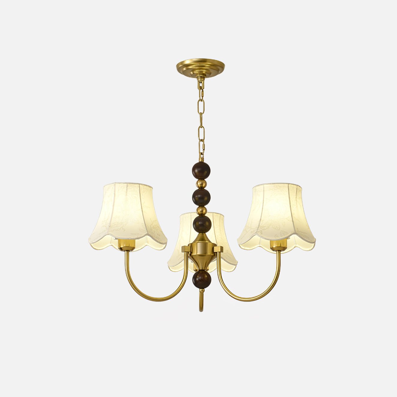 Orchid Fabric Chandelier - YIOSI