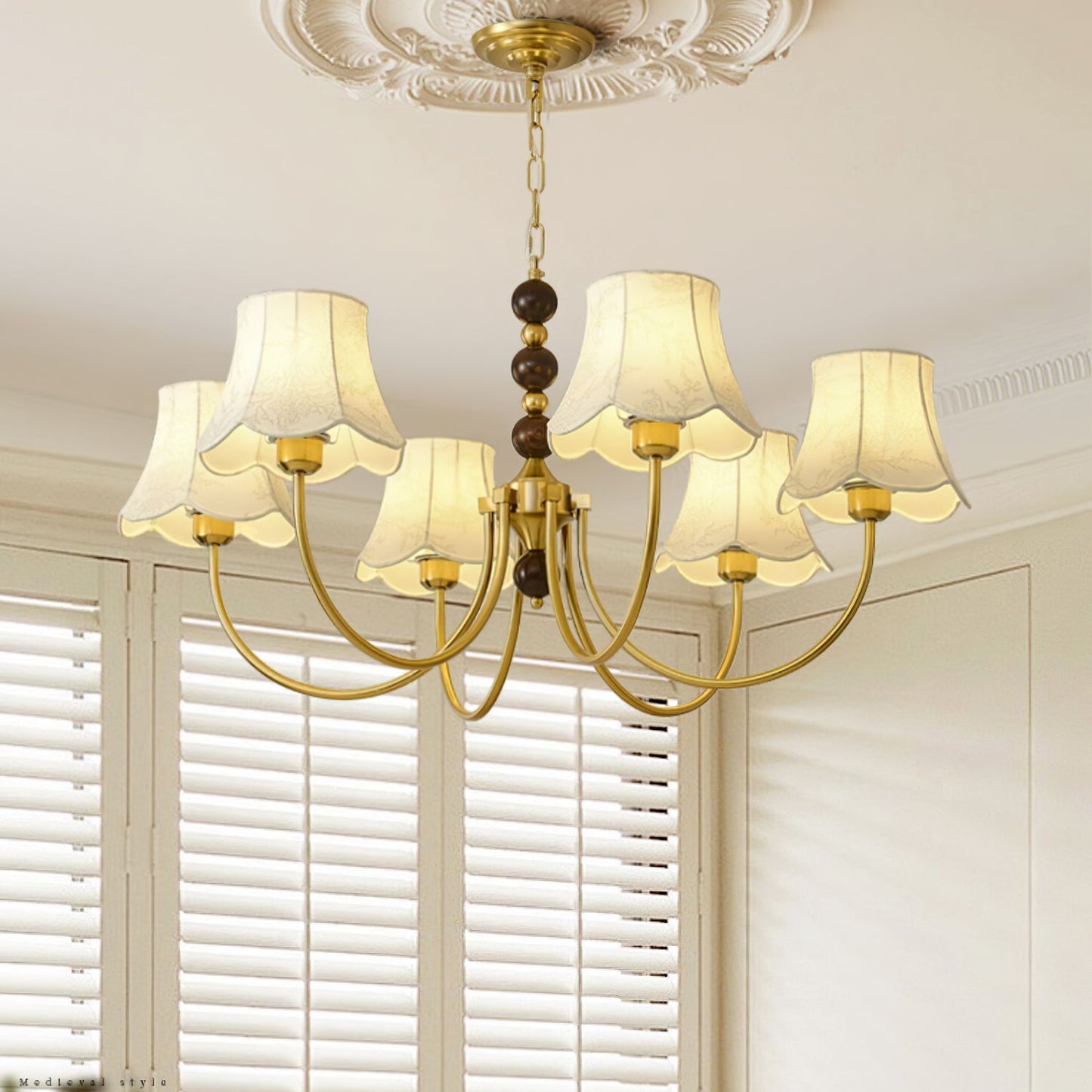 Orchid Fabric Chandelier - YIOSI