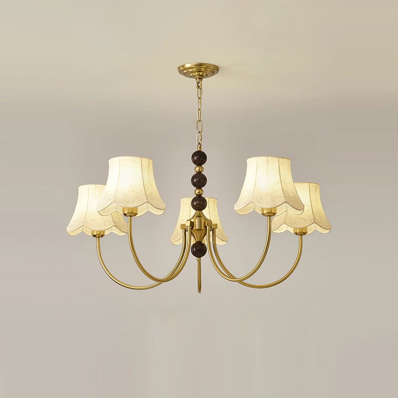 Orchid Fabric Chandelier - YIOSI
